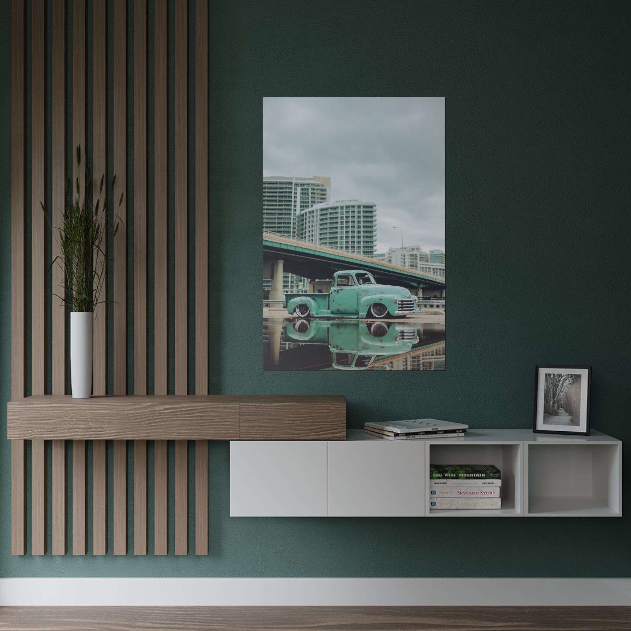 Max's 1950 Chevy in Miami - Print