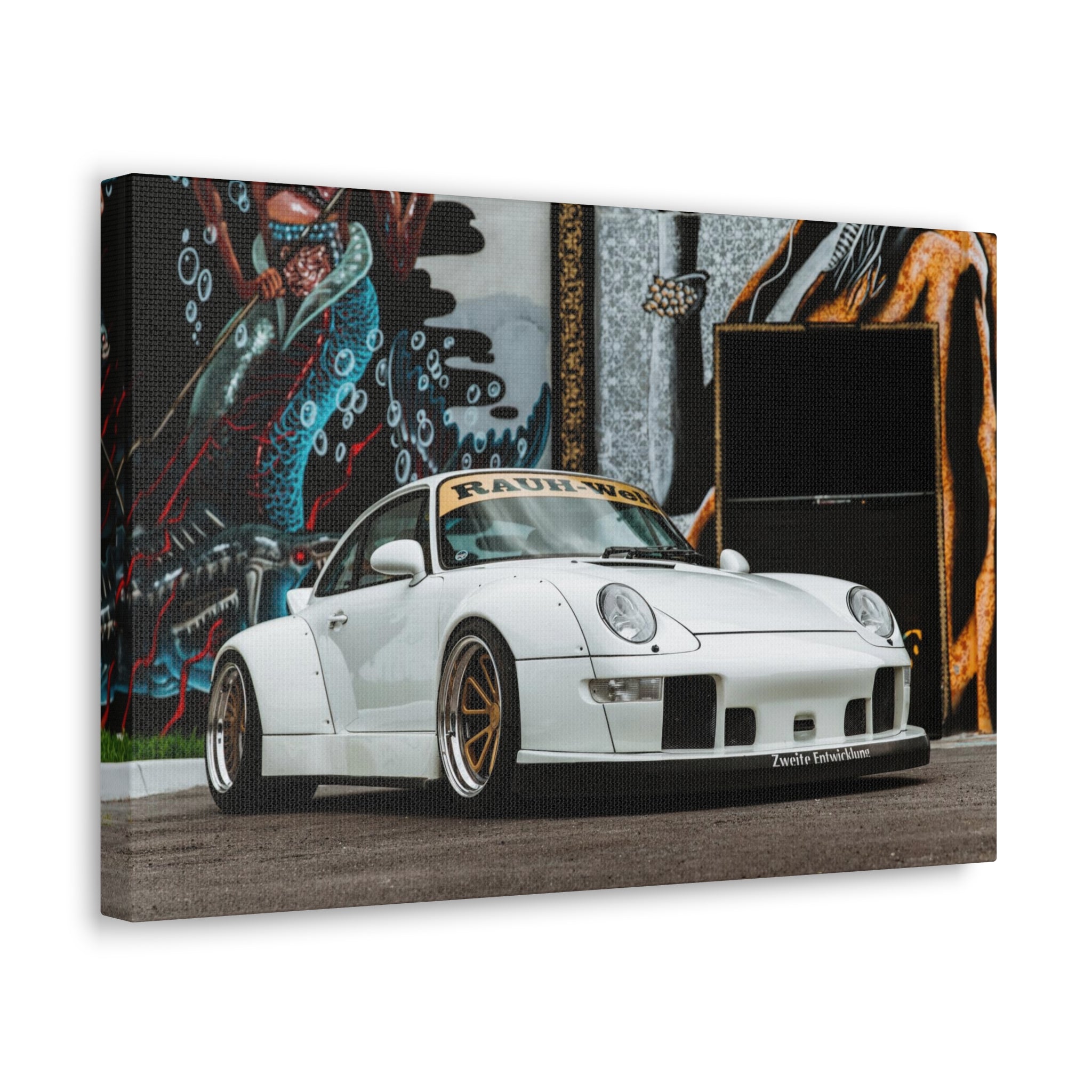RWB Porsche In Miami - Canvas