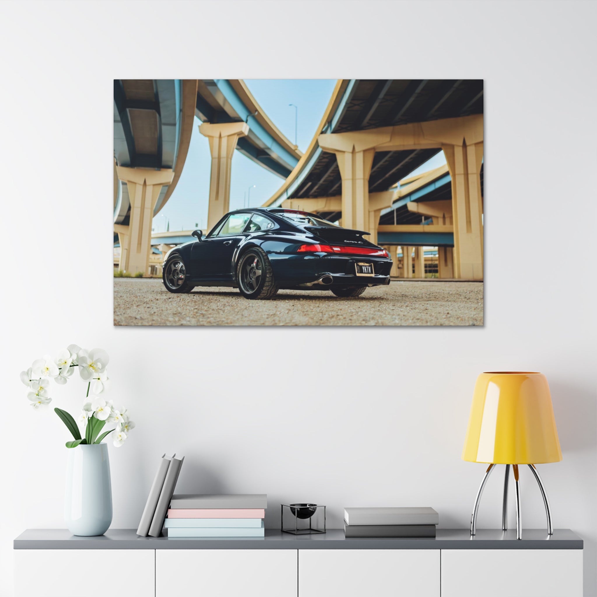 Porsche 993 911 - Downtown MKE Canvas