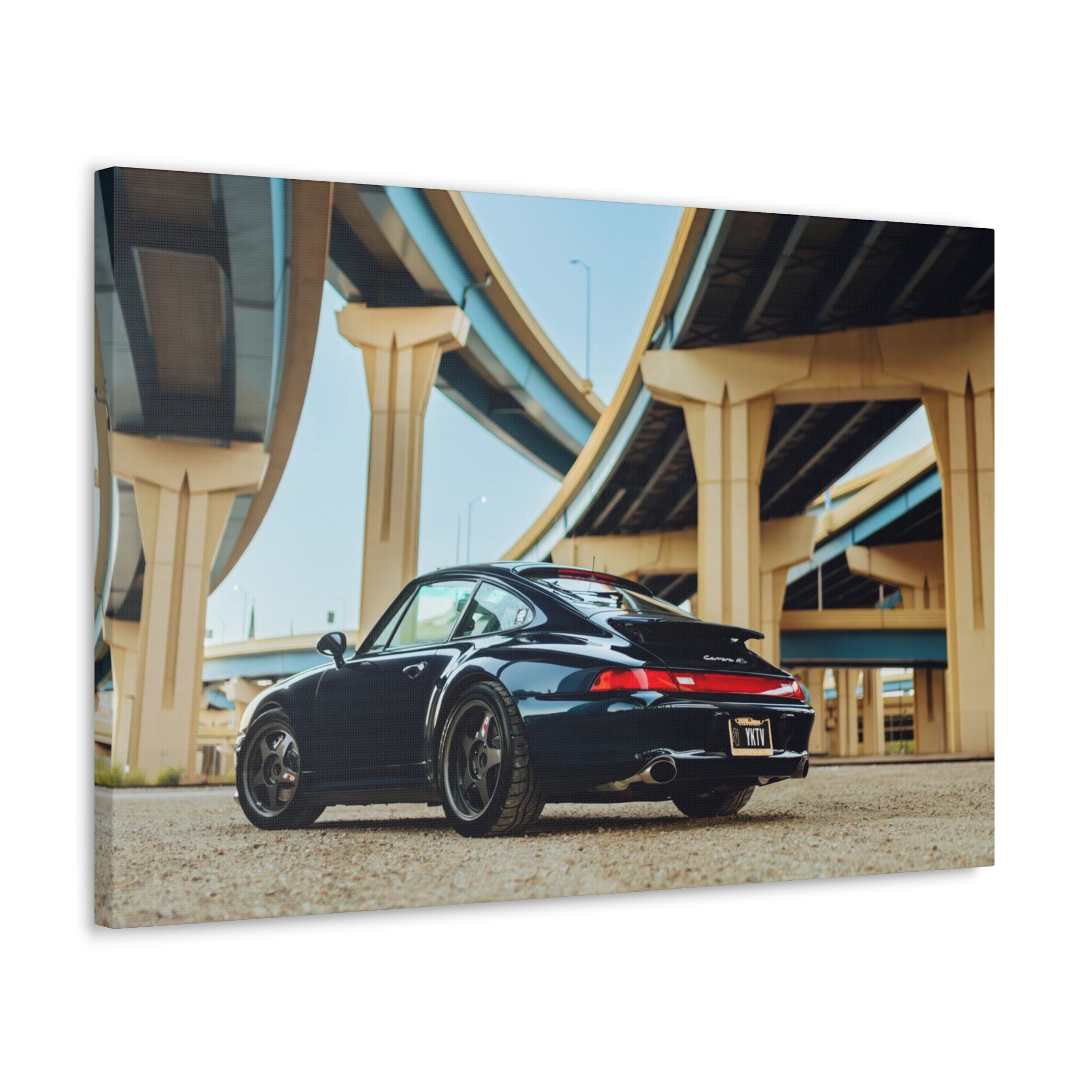 Porsche 993 911 - Downtown MKE Canvas
