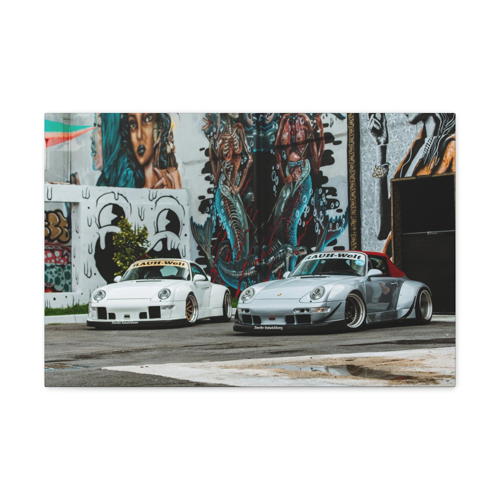 RWB Porsches - Miami - Canvas