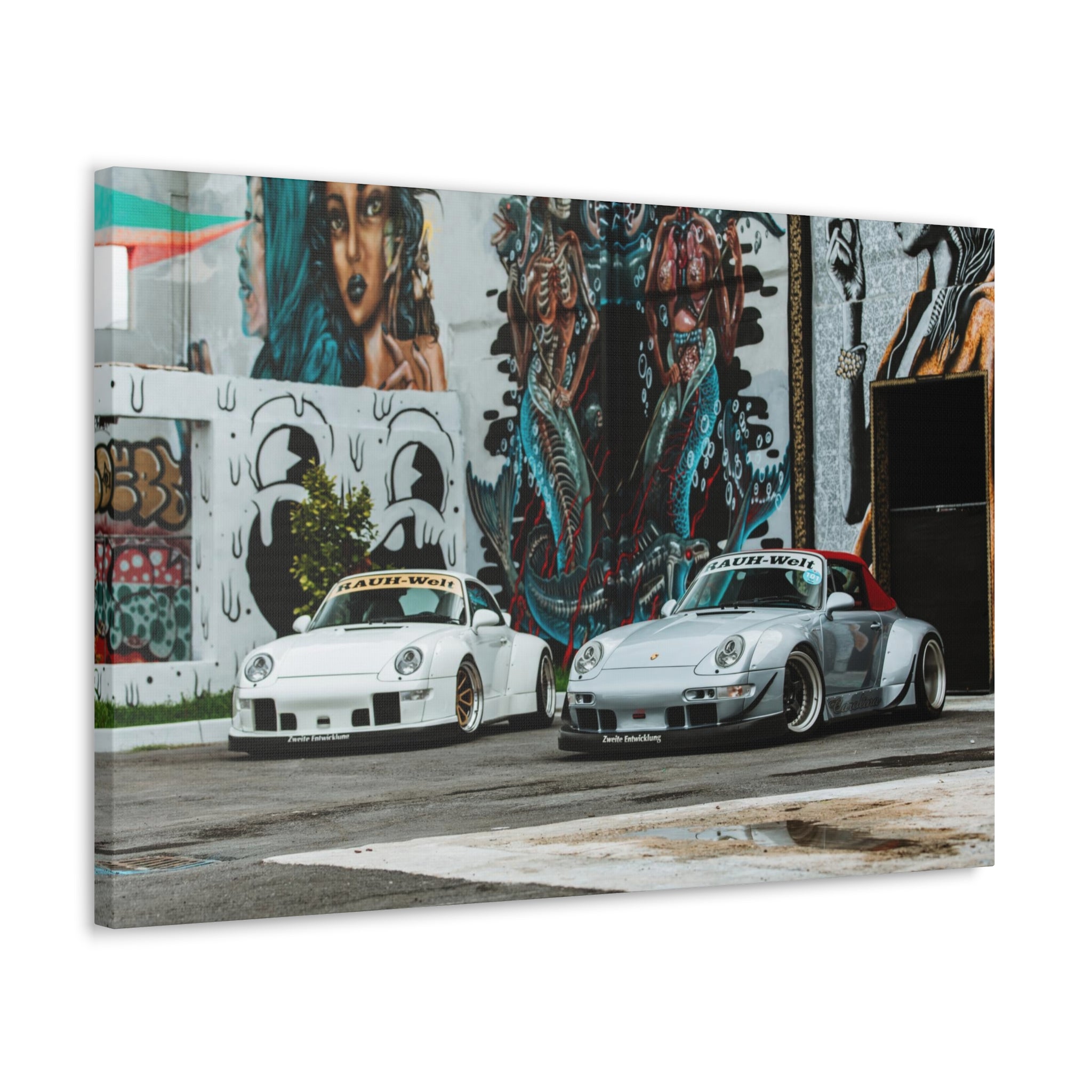 RWB Porsches - Miami - Canvas