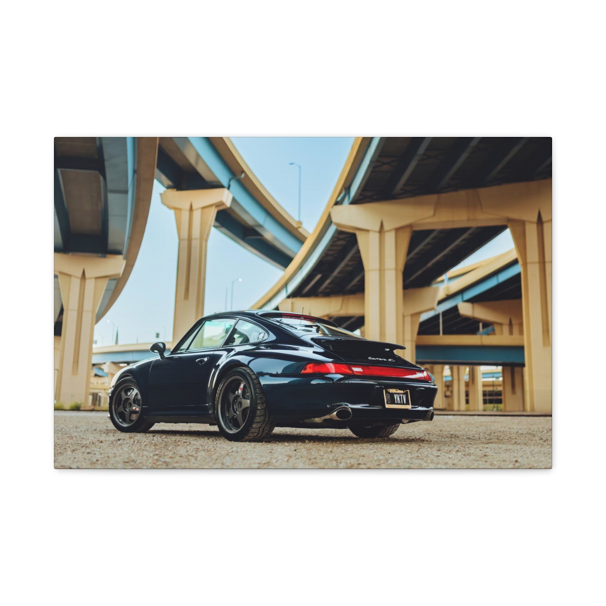 Porsche 993 911 - Downtown MKE Canvas