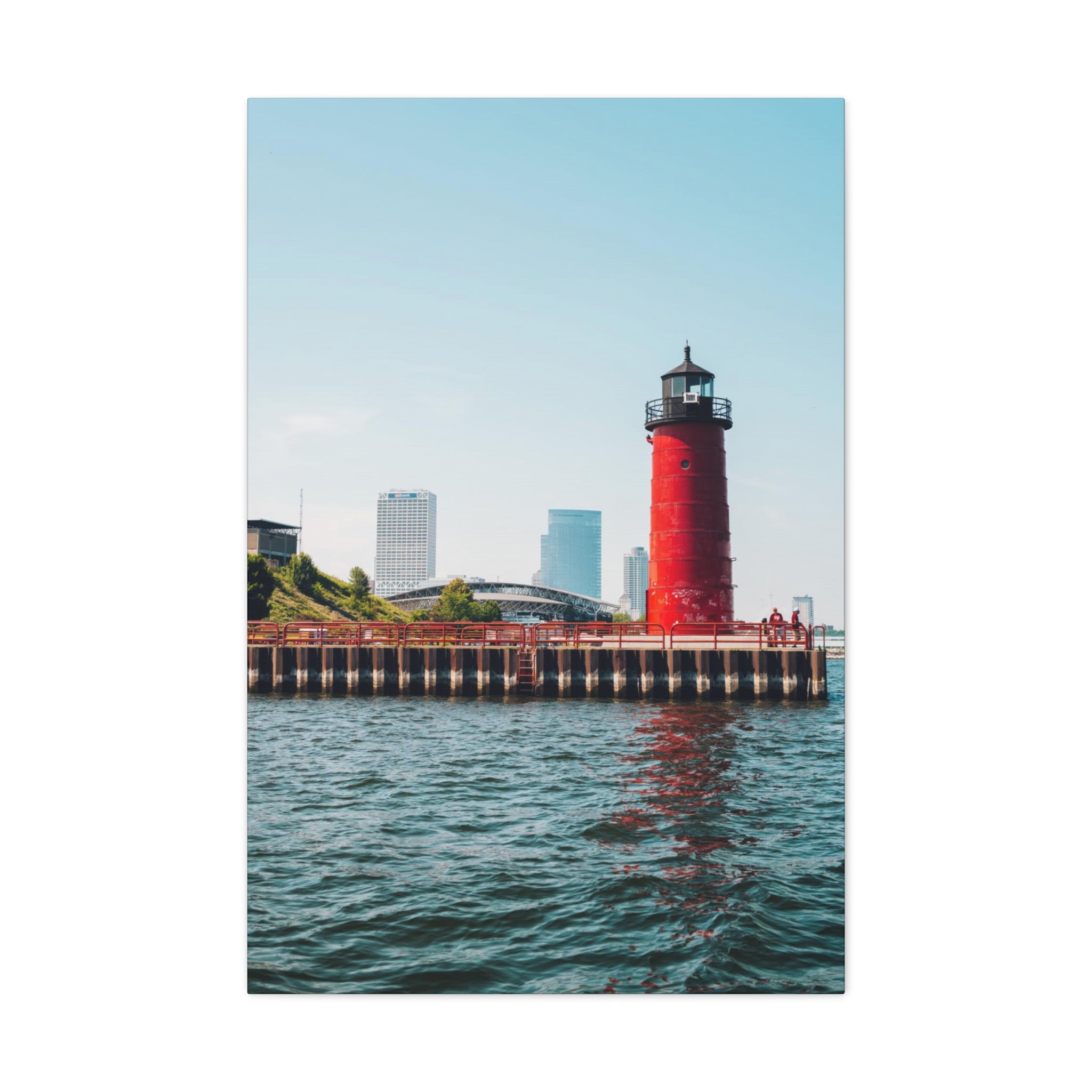 Milwaukee Pierhead Lighthouse Canvas