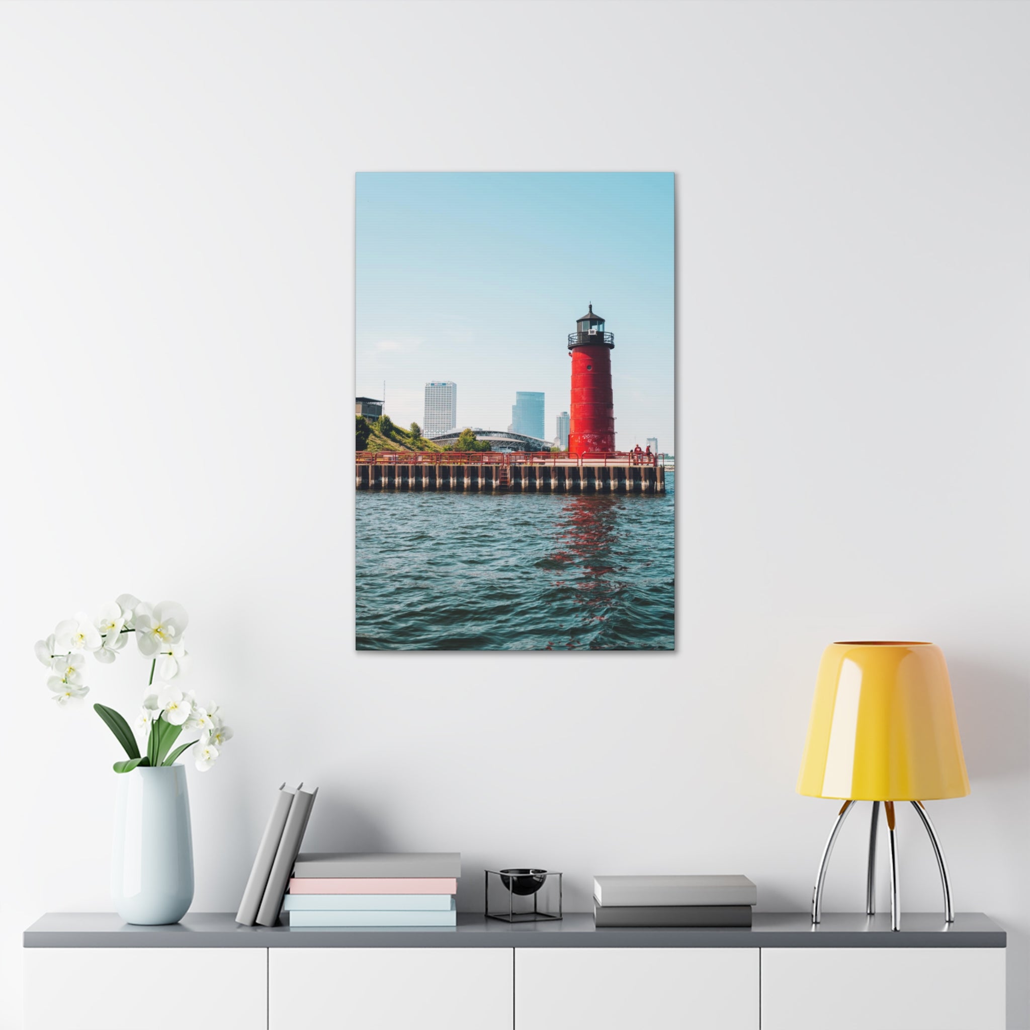 Milwaukee Pierhead Lighthouse Canvas
