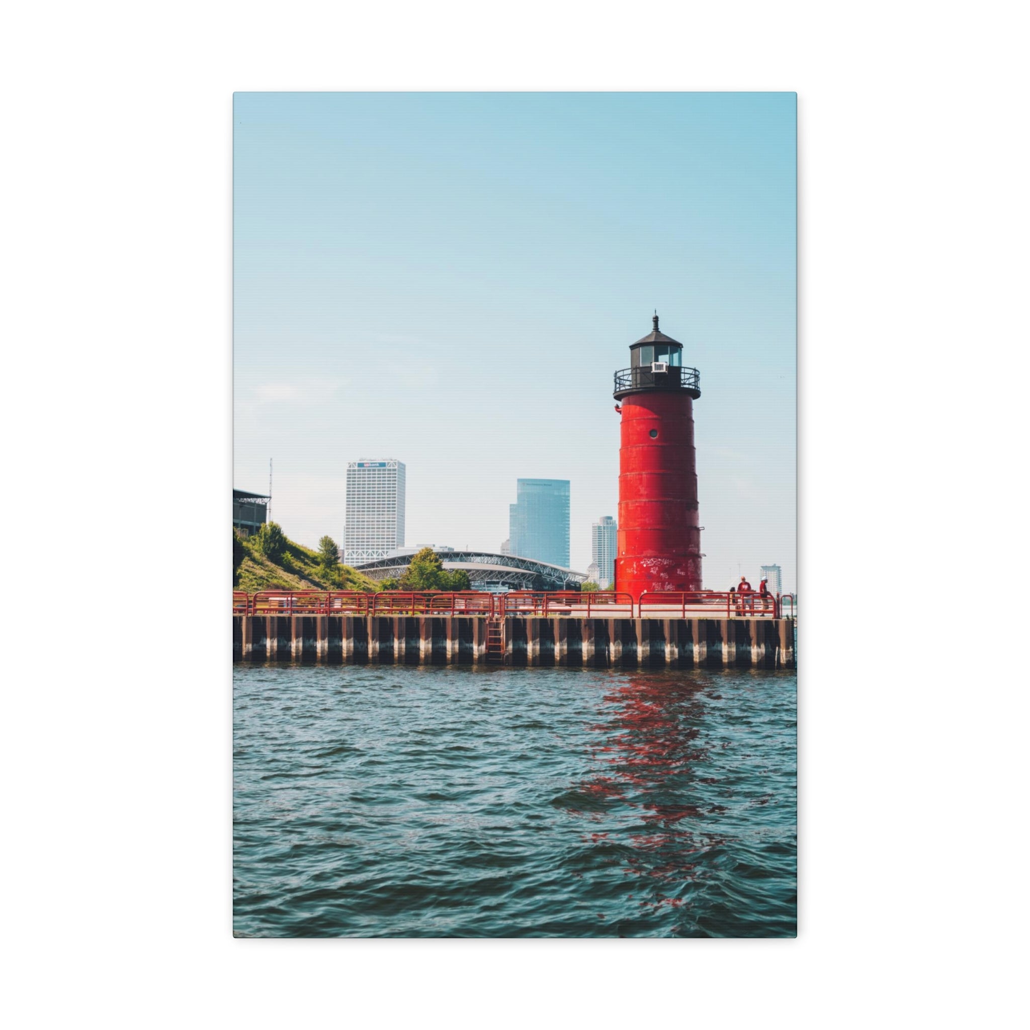 Milwaukee Pierhead Lighthouse Canvas