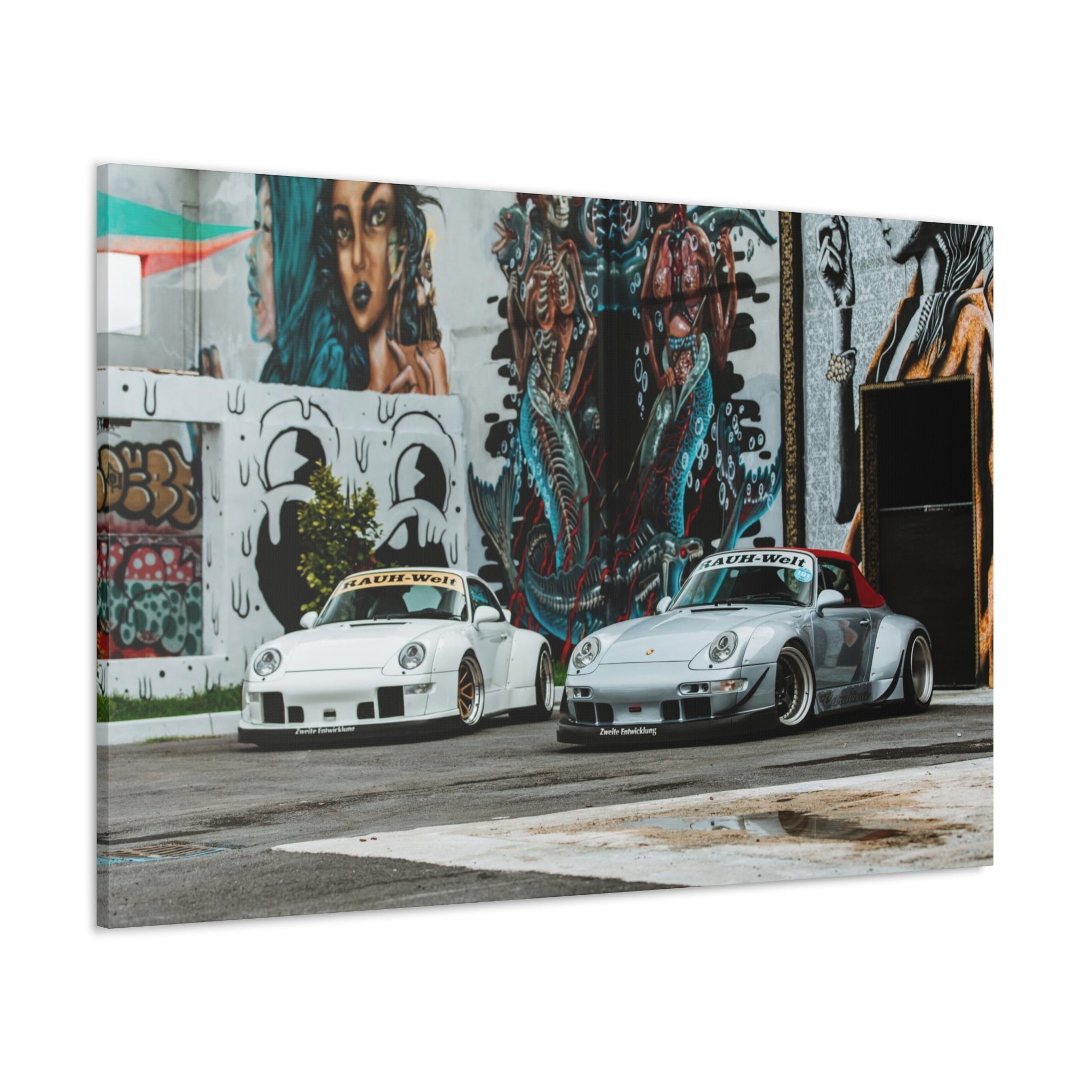 RWB Porsches - Miami - Canvas
