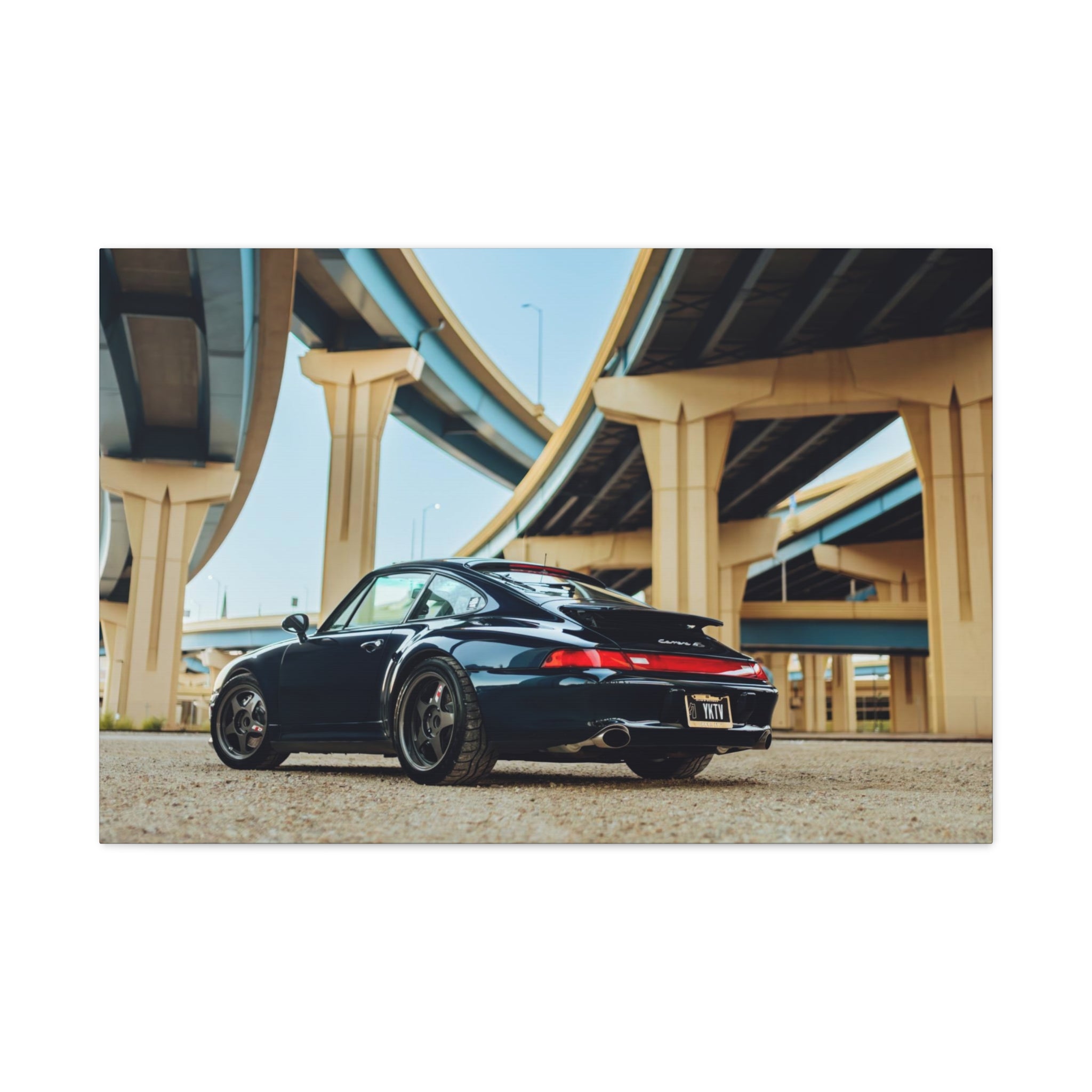 Porsche 993 911 - Downtown MKE Canvas