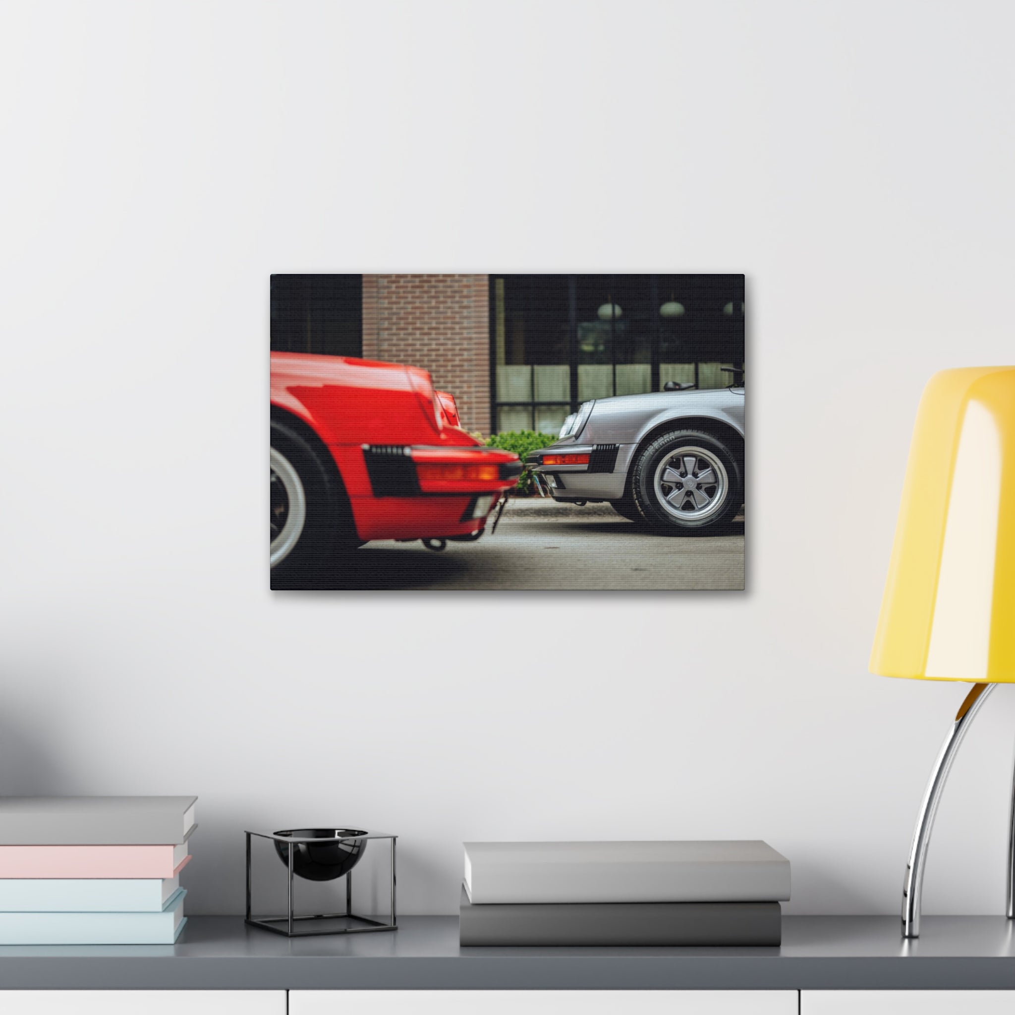 Porsches - Checkeditoutchicago Canvas