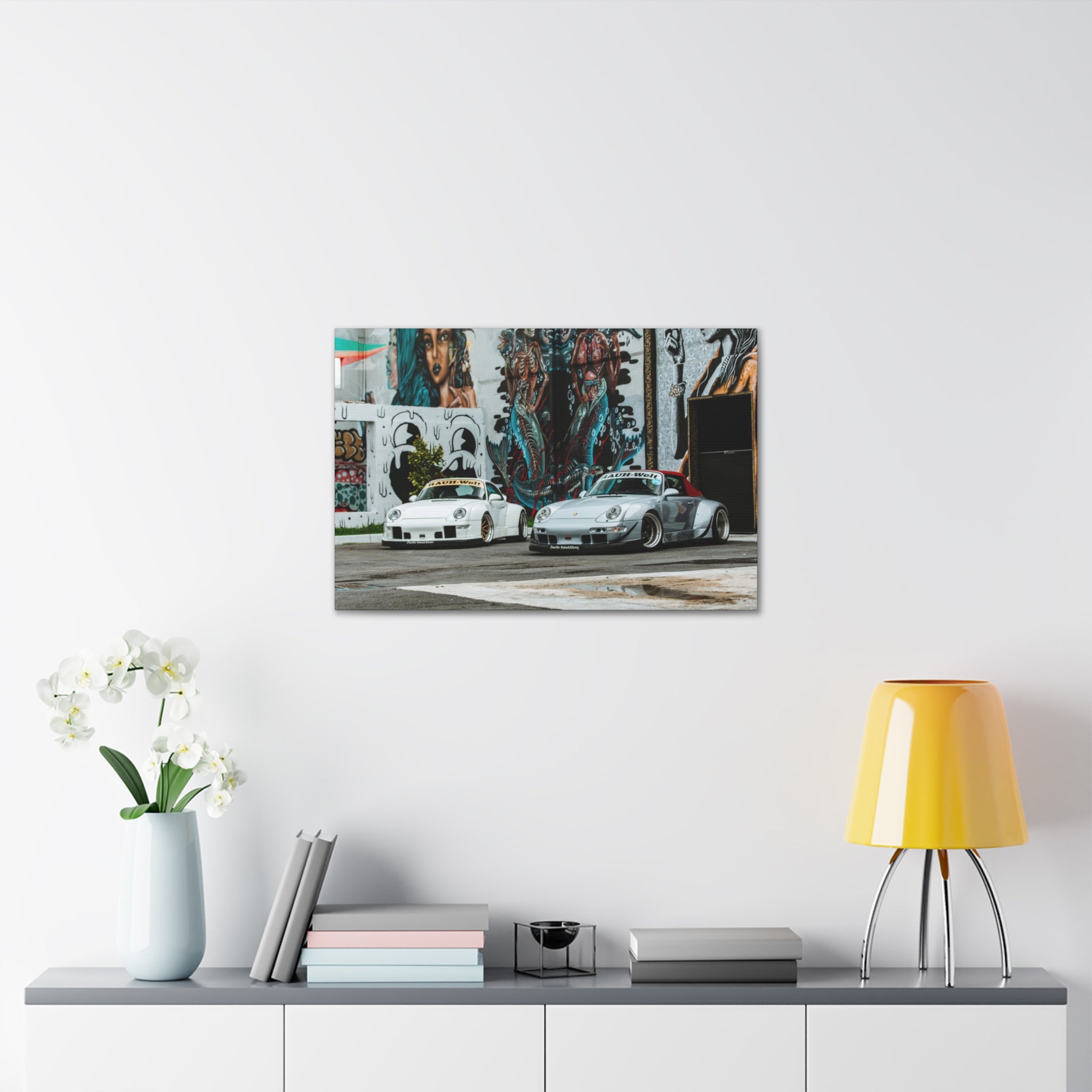 RWB Porsches - Miami - Canvas