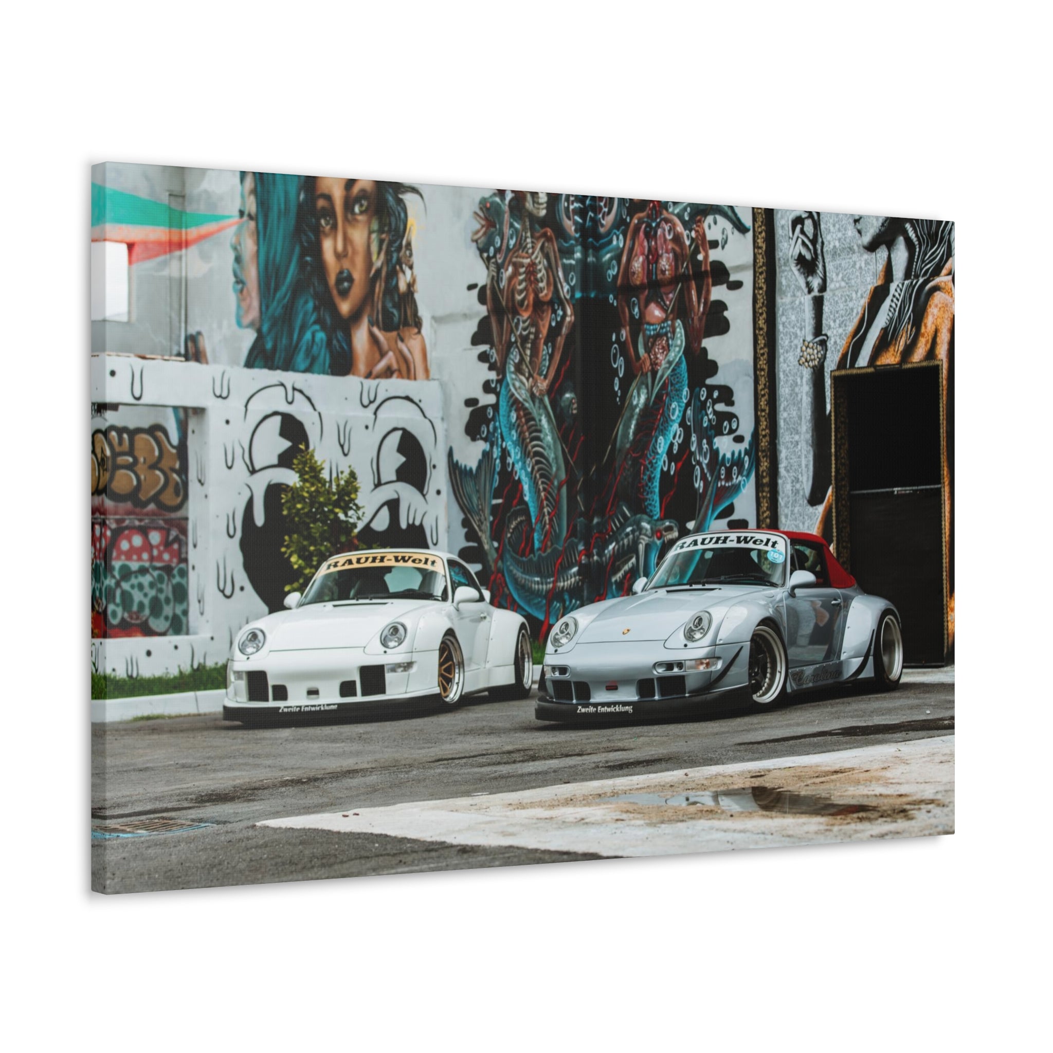 RWB Porsches - Miami - Canvas