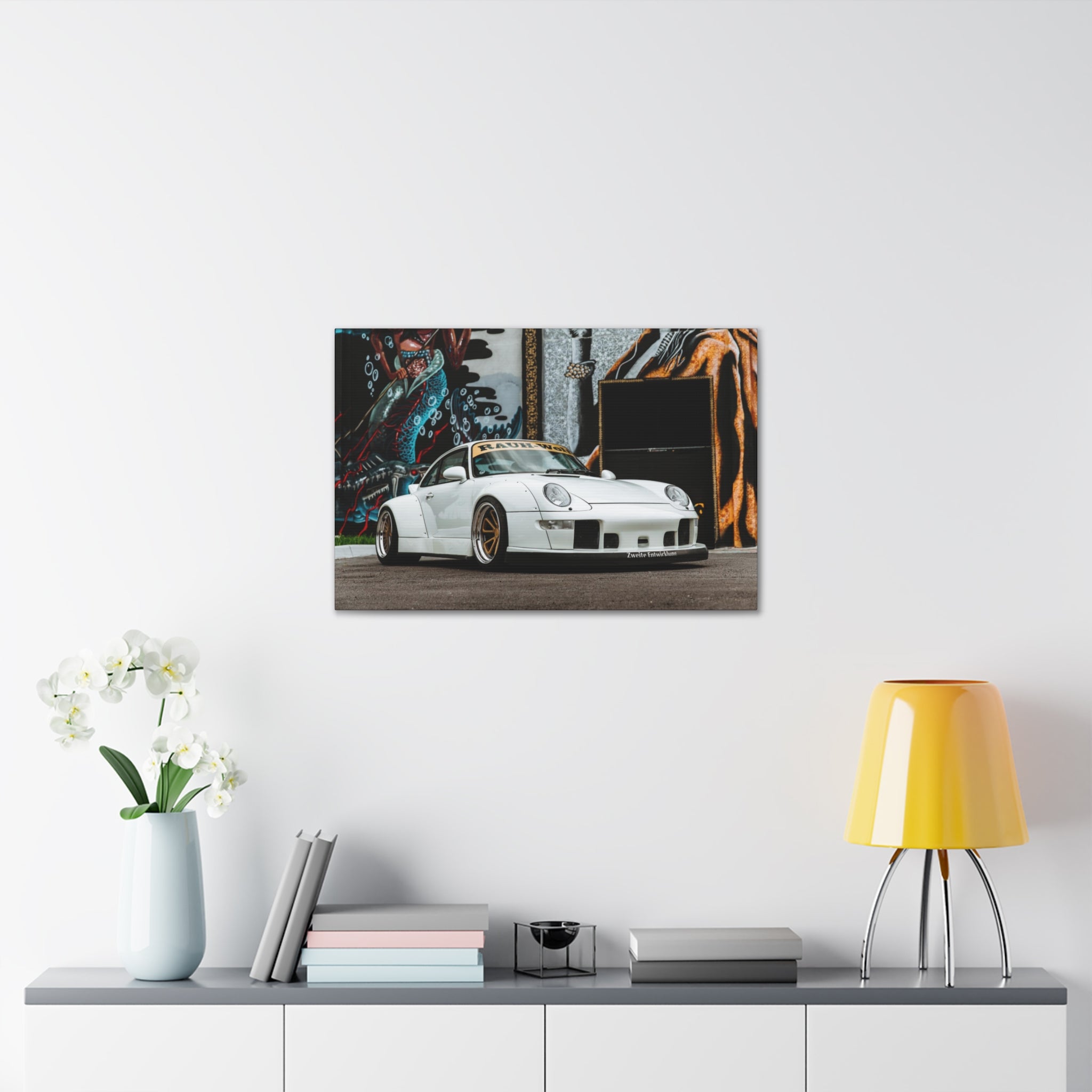 RWB Porsche In Miami - Canvas