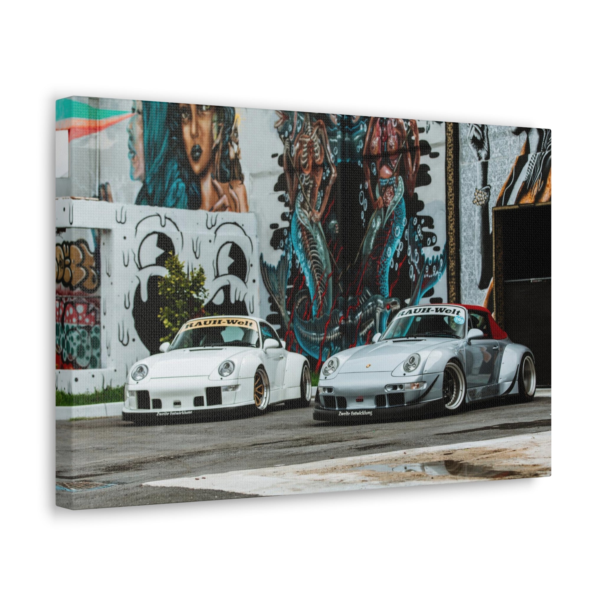 RWB Porsches - Miami - Canvas
