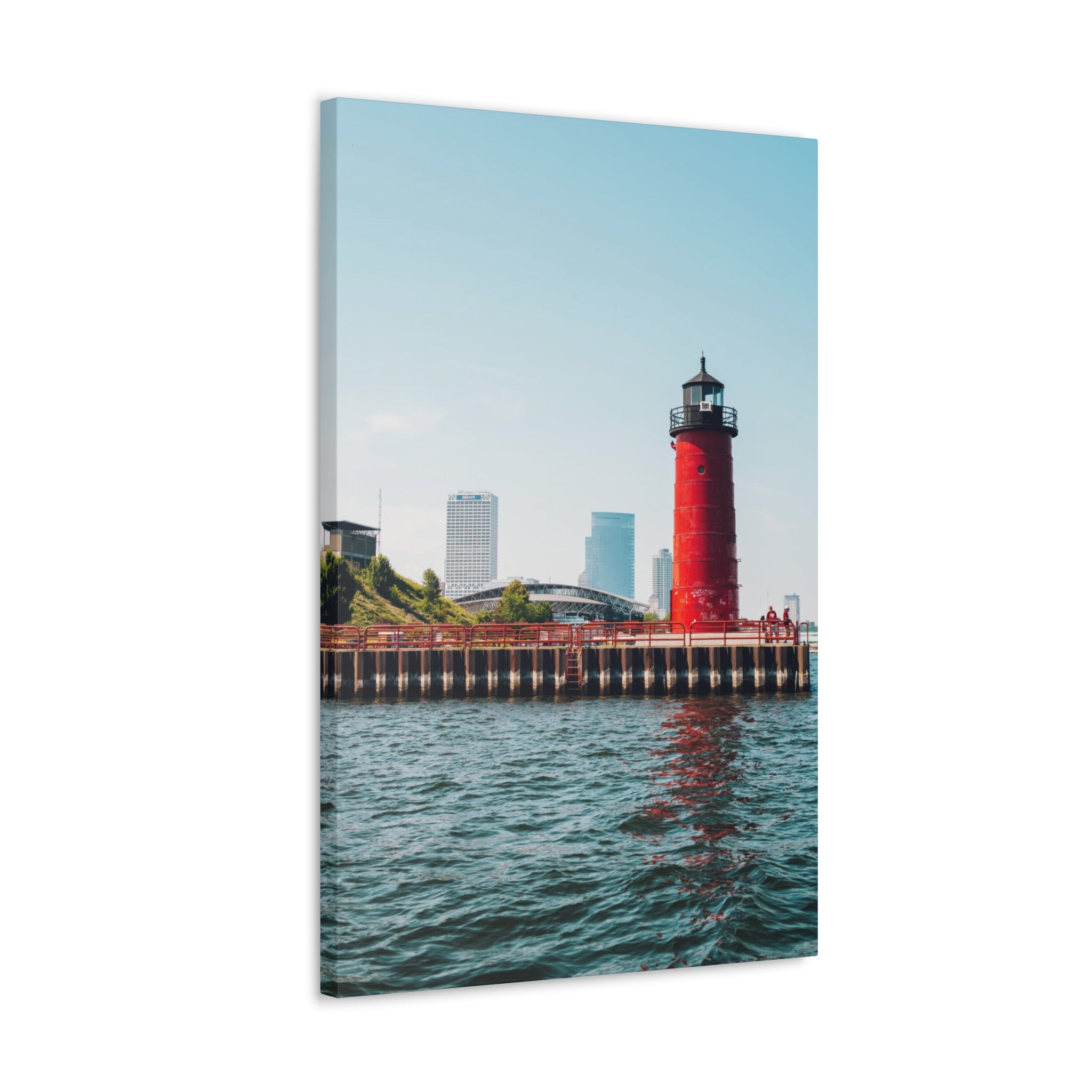 Milwaukee Pierhead Lighthouse Canvas