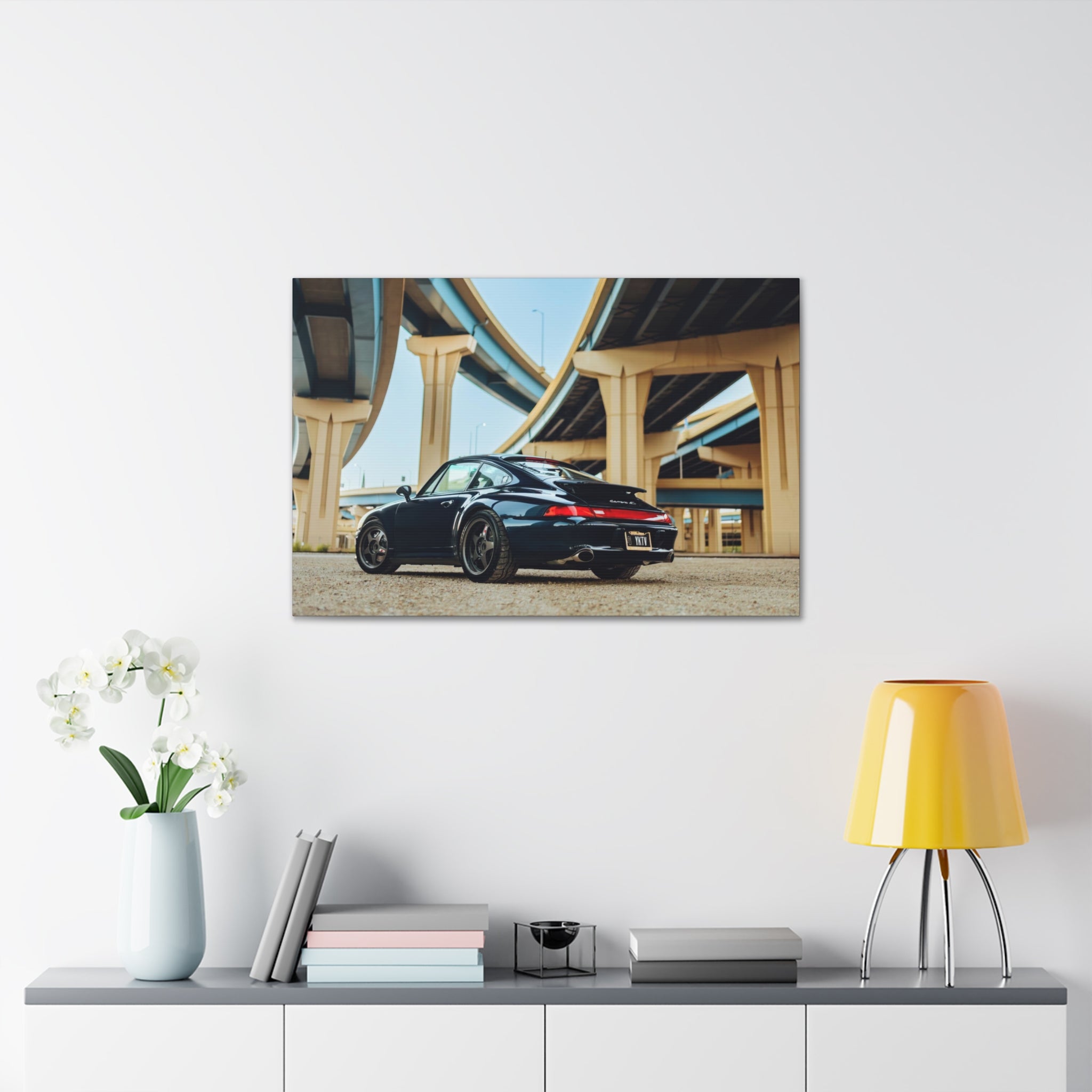 Porsche 993 911 - Downtown MKE Canvas