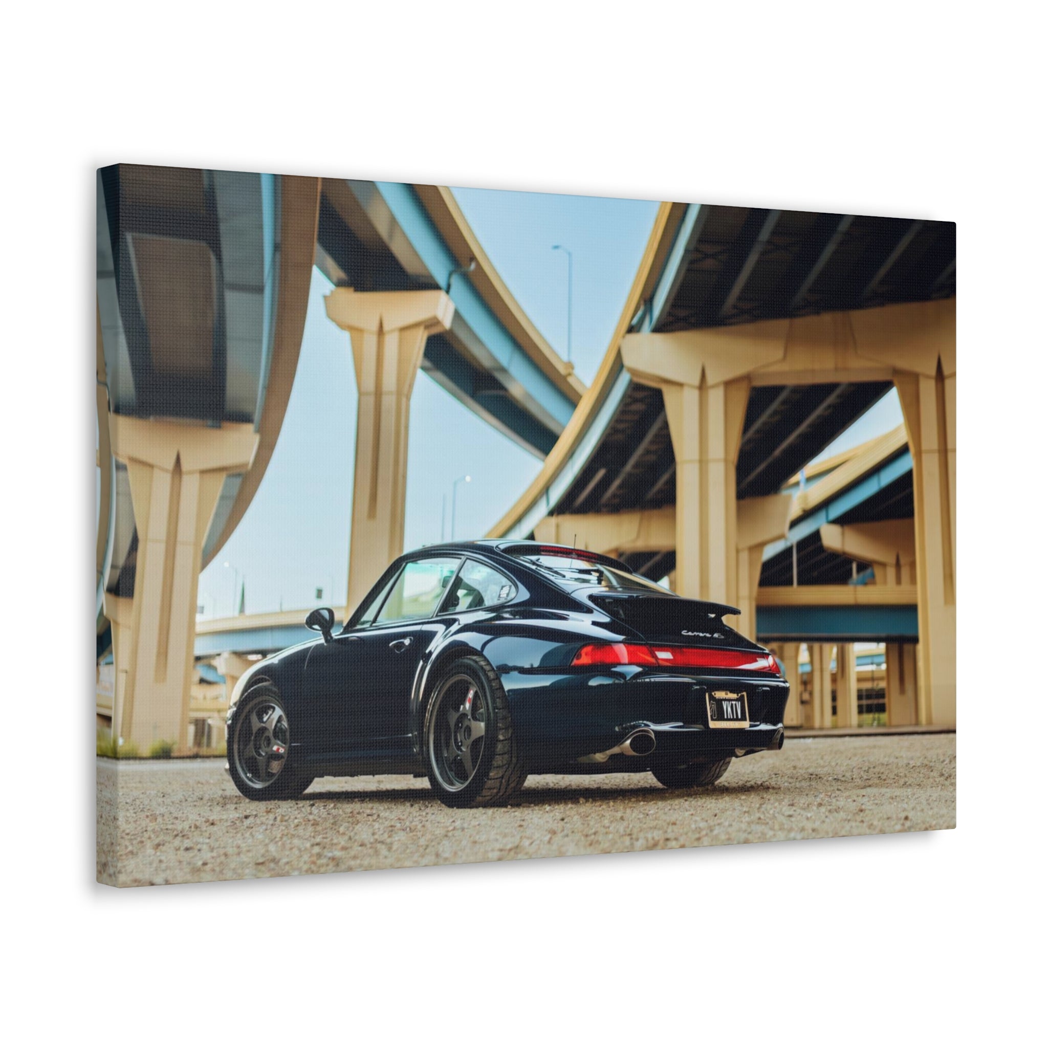 Porsche 993 911 - Downtown MKE Canvas