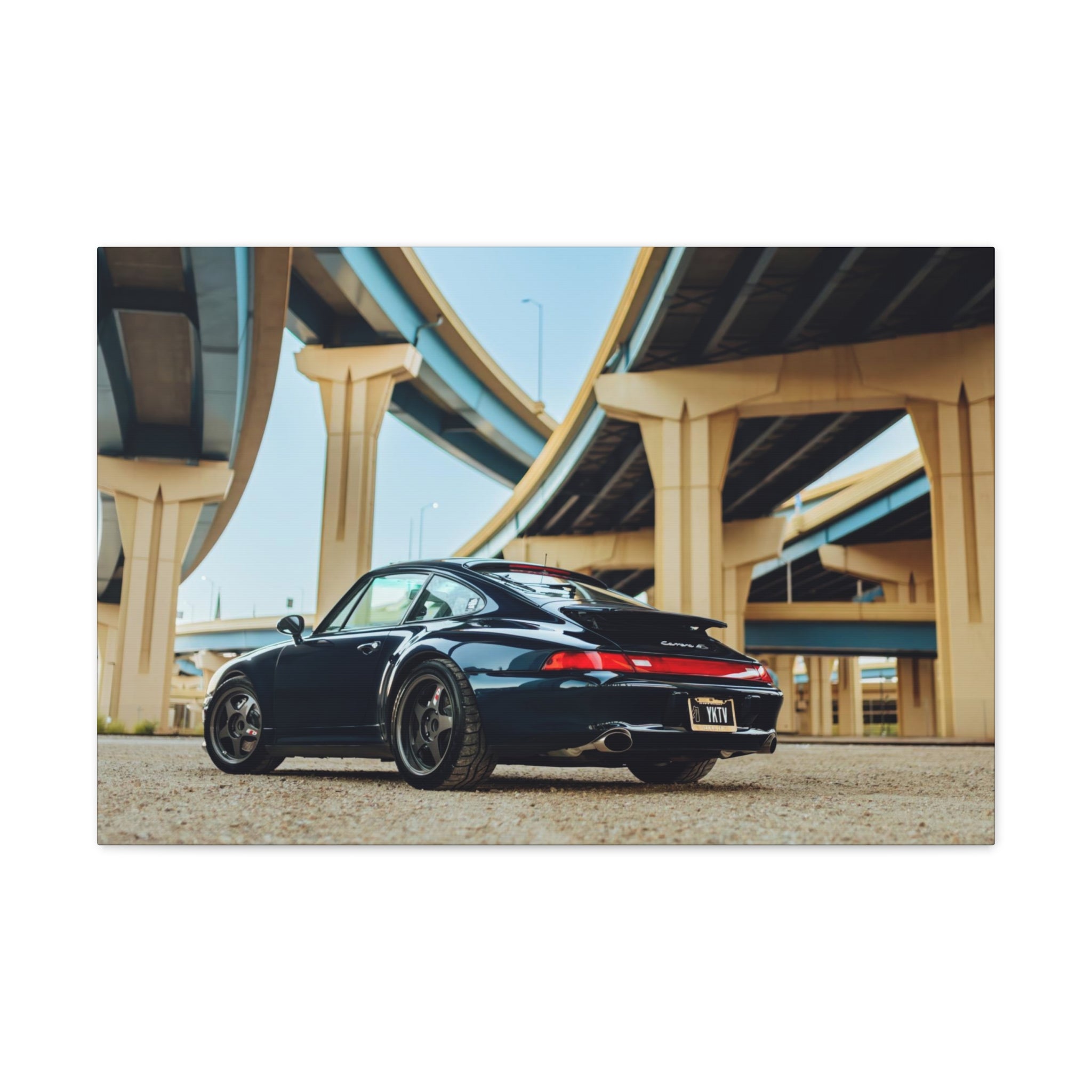 Porsche 993 911 - Downtown MKE Canvas
