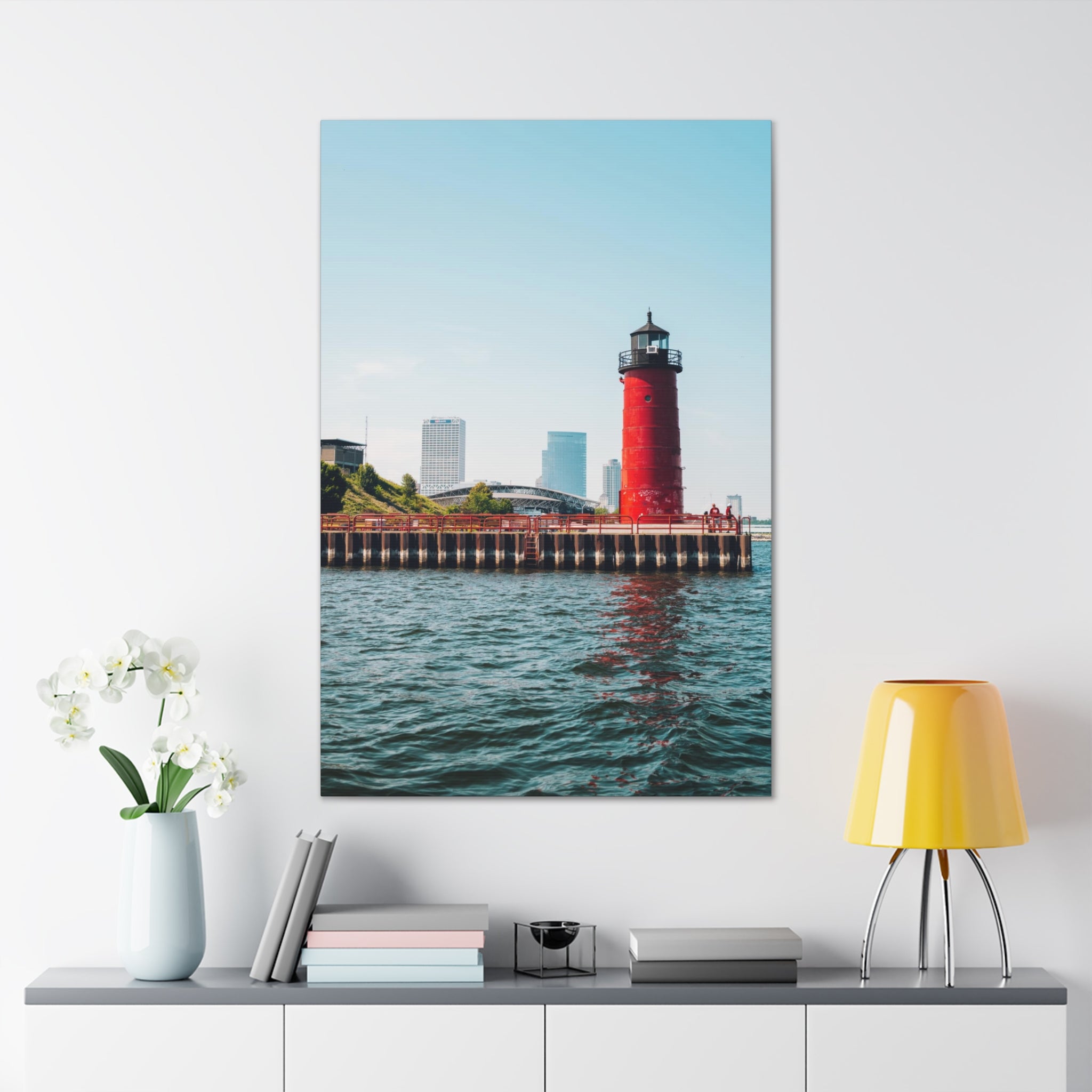 Milwaukee Pierhead Lighthouse Canvas