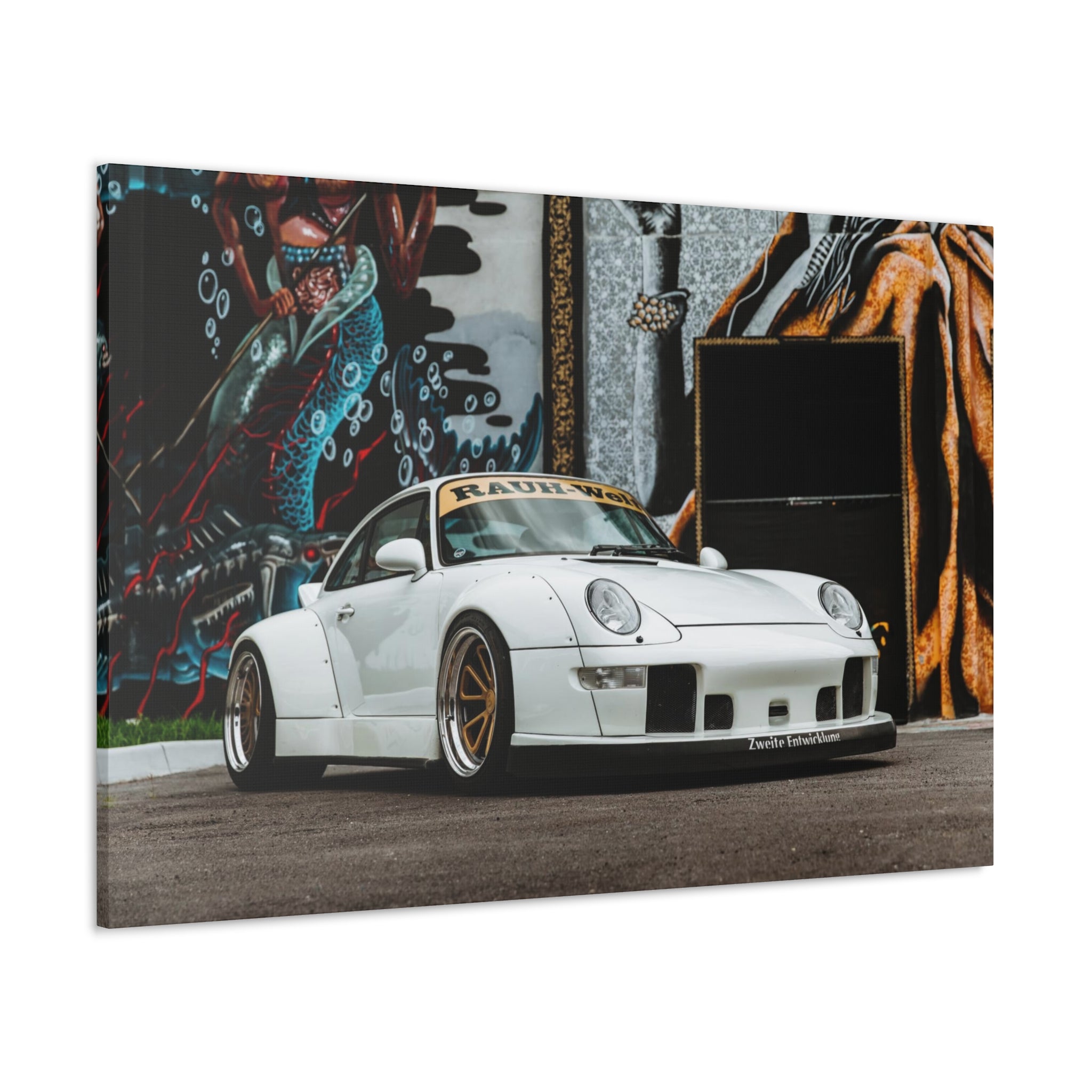 RWB Porsche In Miami - Canvas