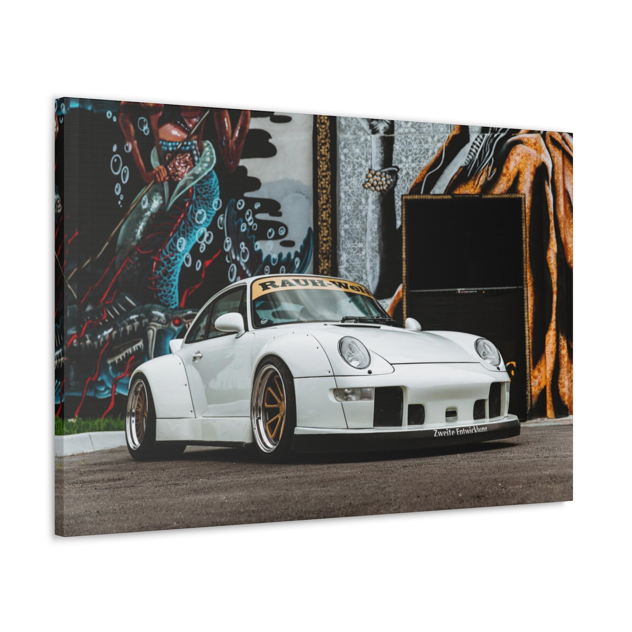 RWB Porsche In Miami - Canvas