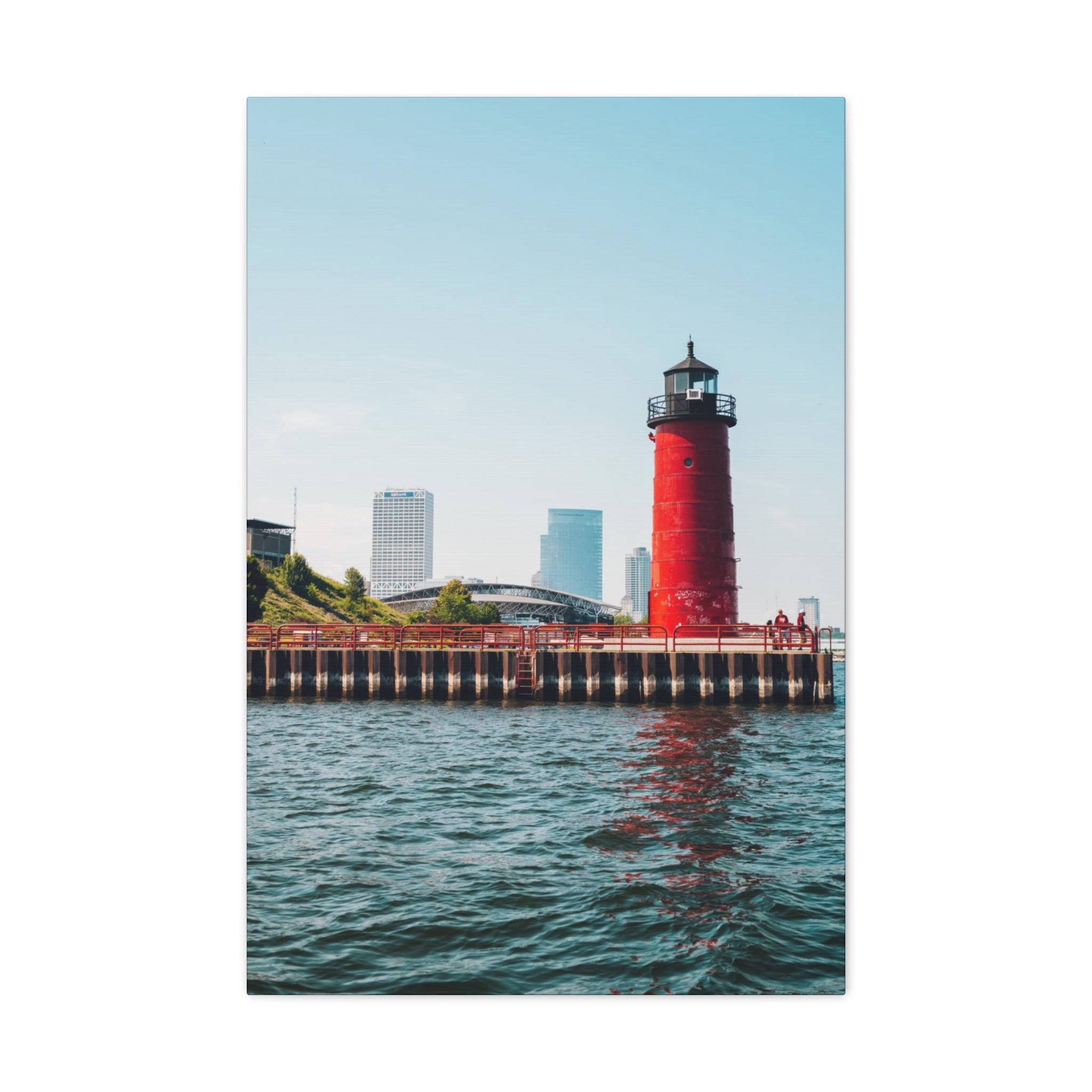 Milwaukee Pierhead Lighthouse Canvas