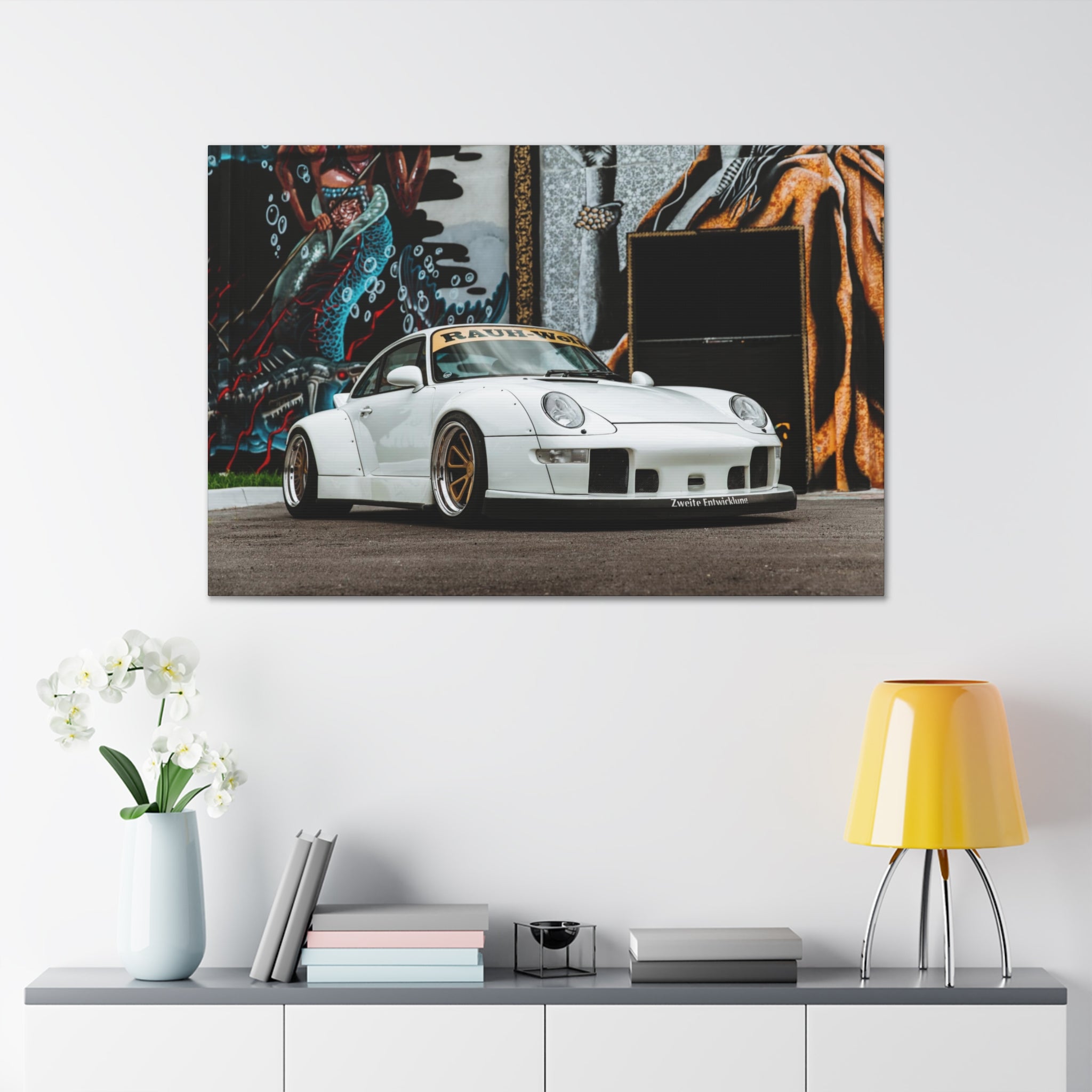 RWB Porsche In Miami - Canvas