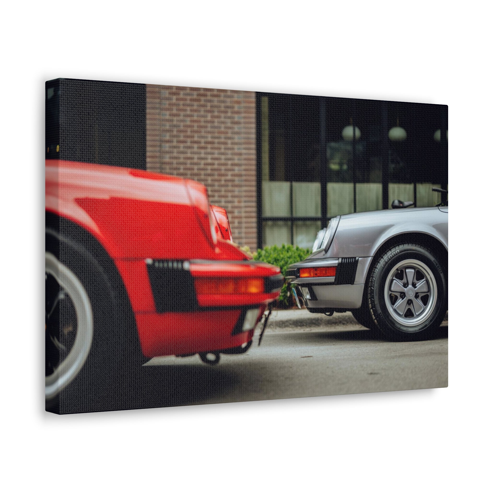 Porsches - Checkeditoutchicago Canvas
