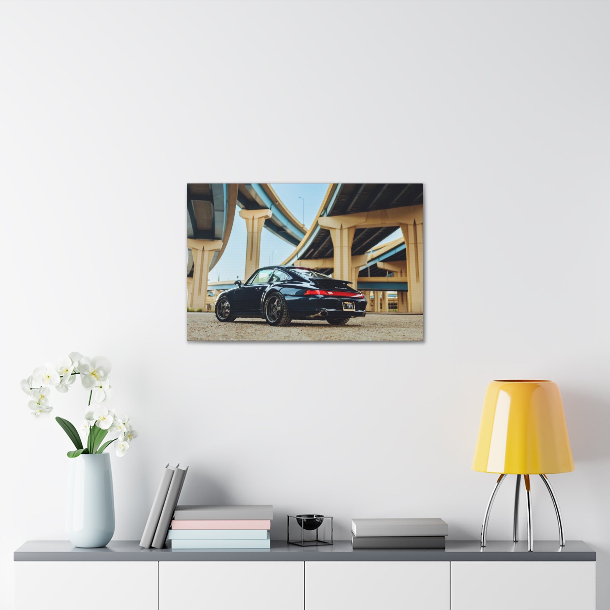Porsche 993 911 - Downtown MKE Canvas