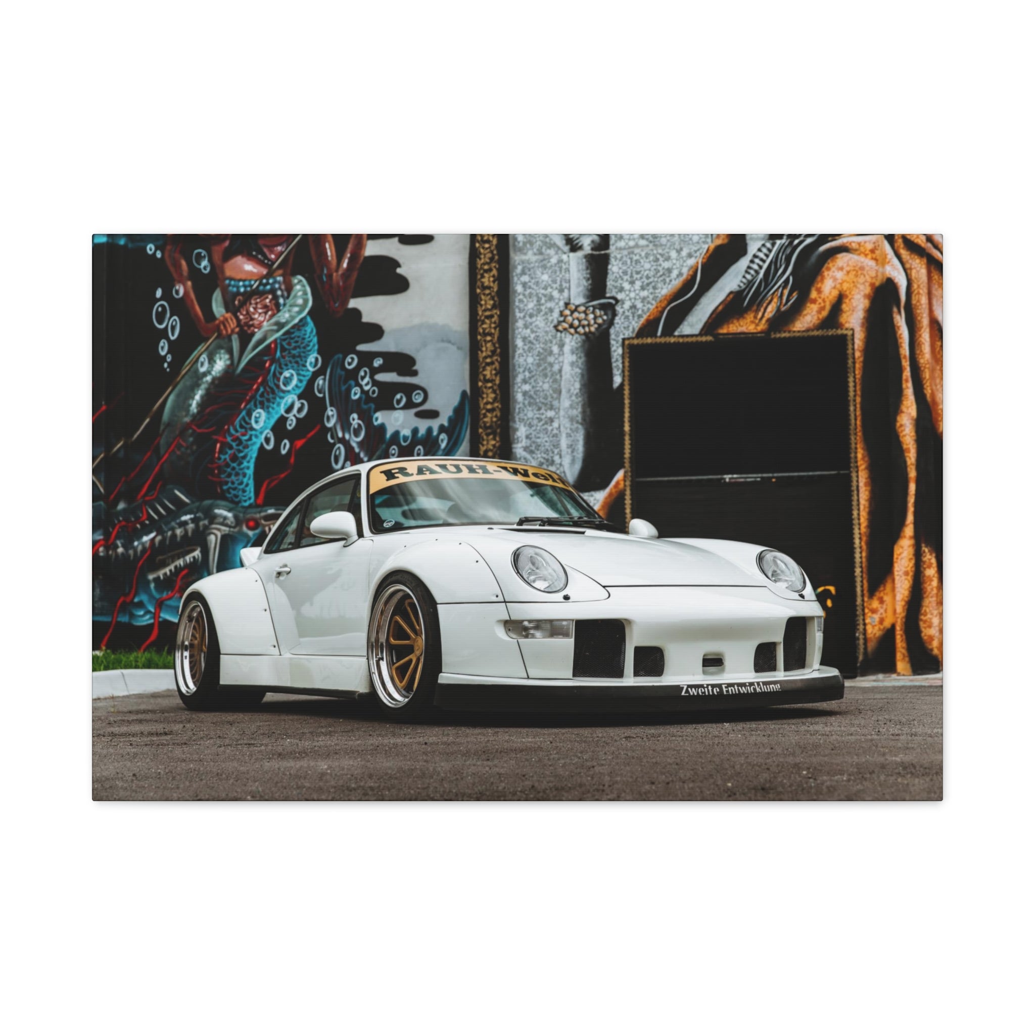 RWB Porsche In Miami - Canvas