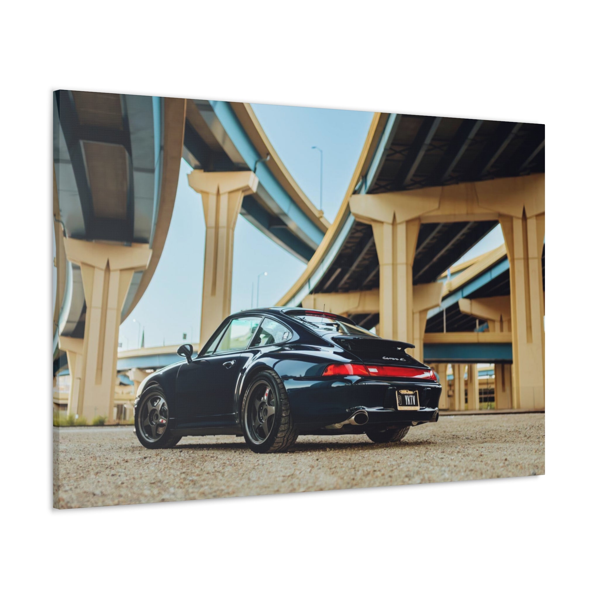 Porsche 993 911 - Downtown MKE Canvas