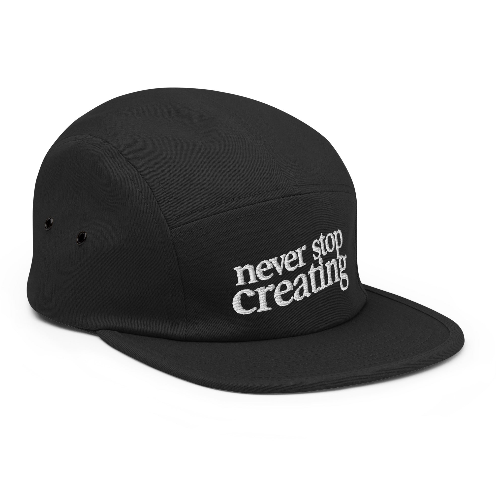 Doyster Embroidered Five Panel Cap