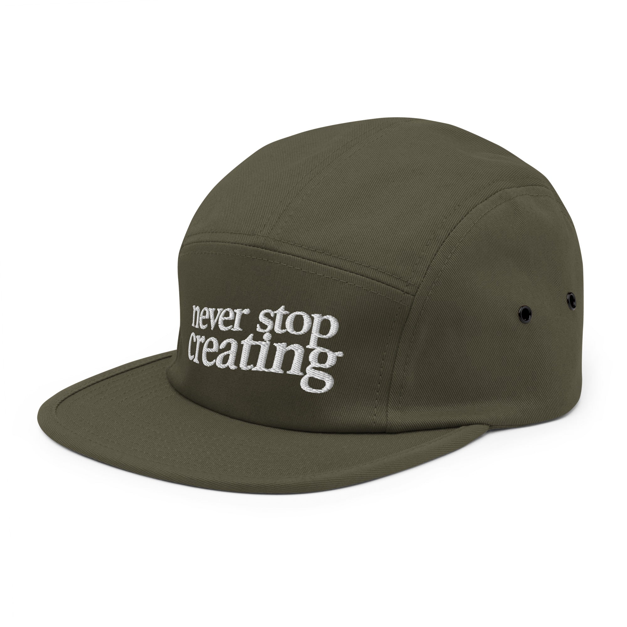 Doyster Embroidered Five Panel Cap