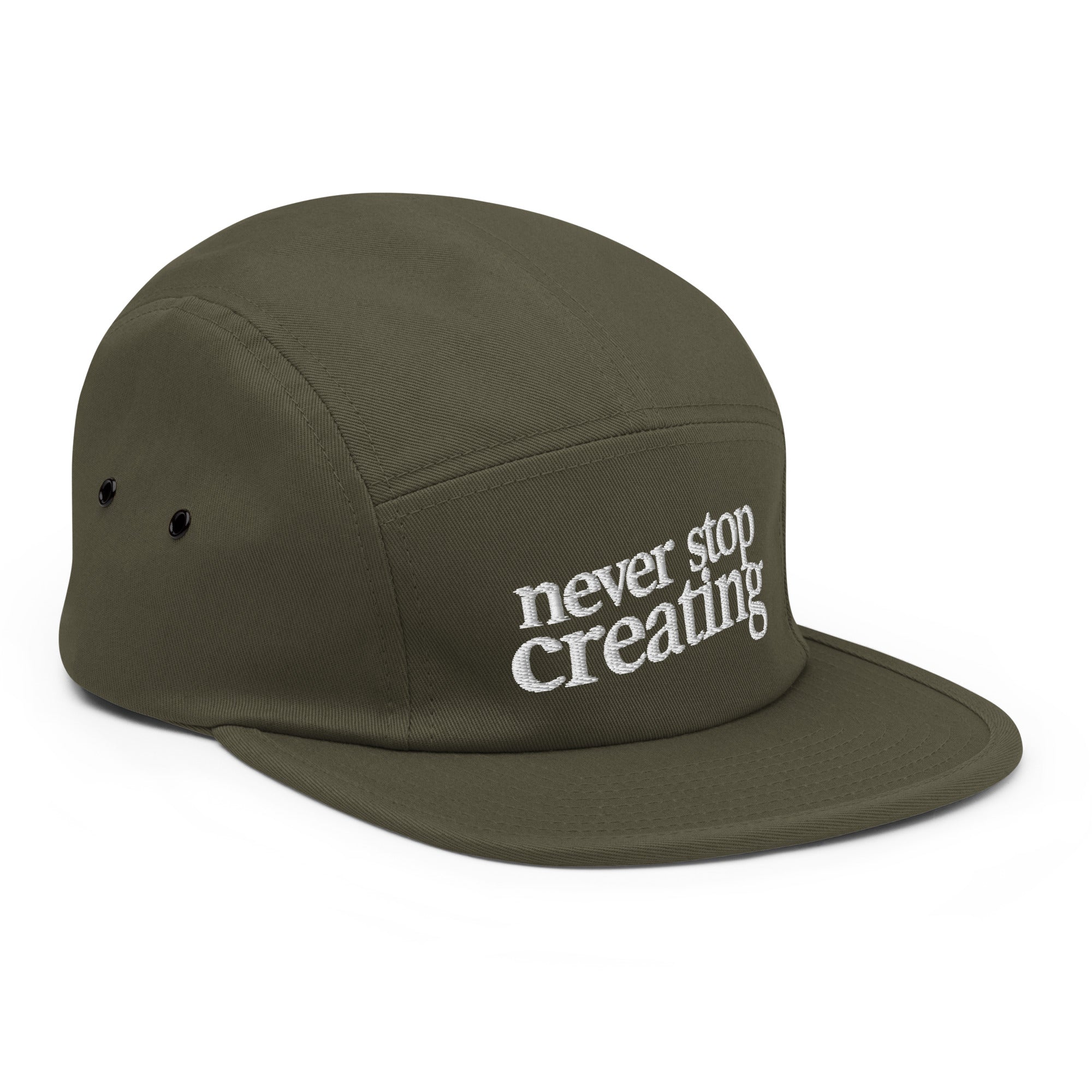 Doyster Embroidered Five Panel Cap