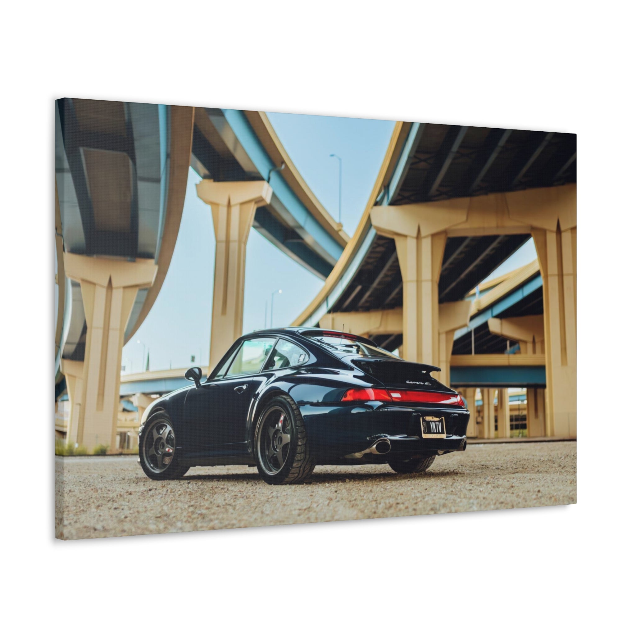 Porsche 993 911 - Downtown MKE Canvas