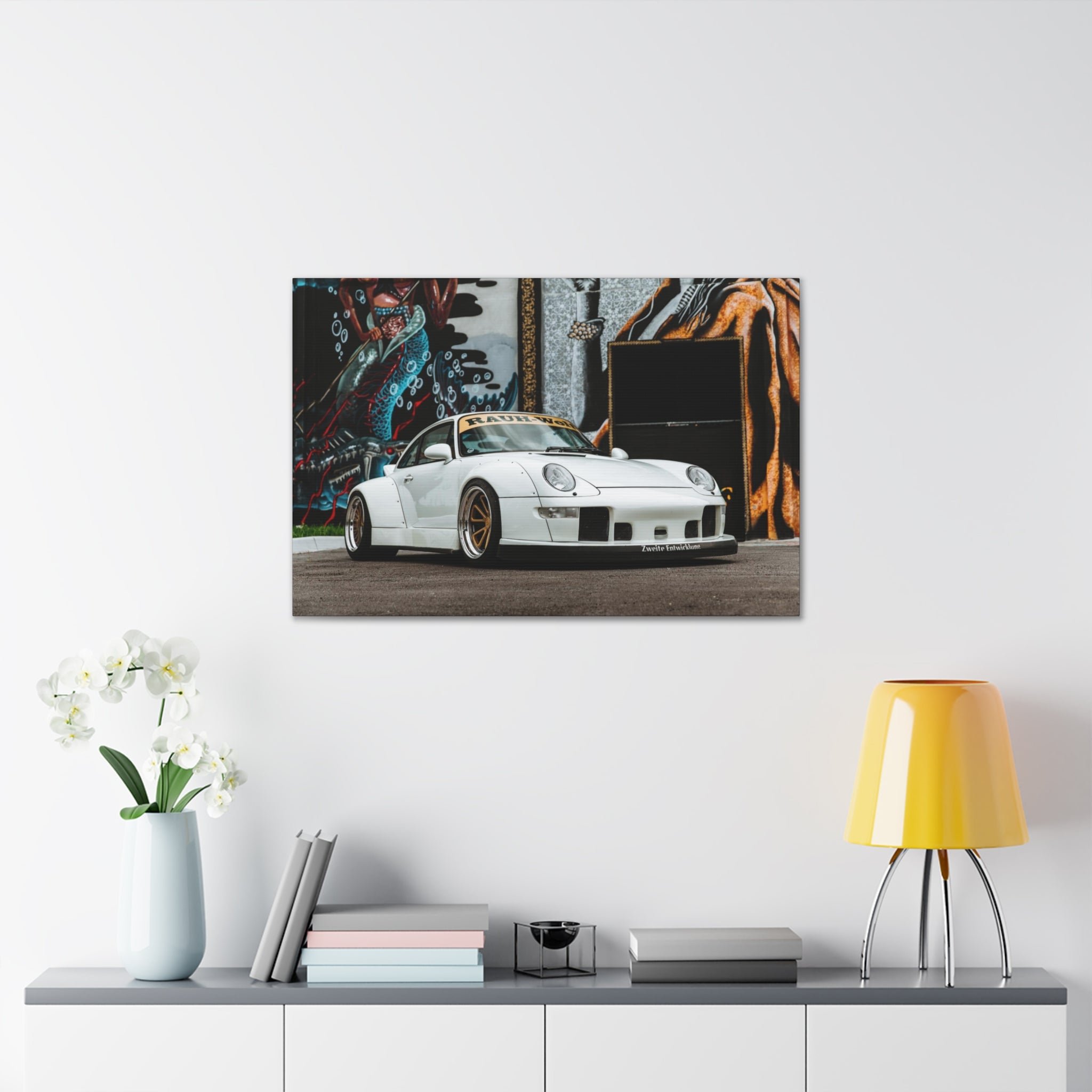 RWB Porsche In Miami - Canvas