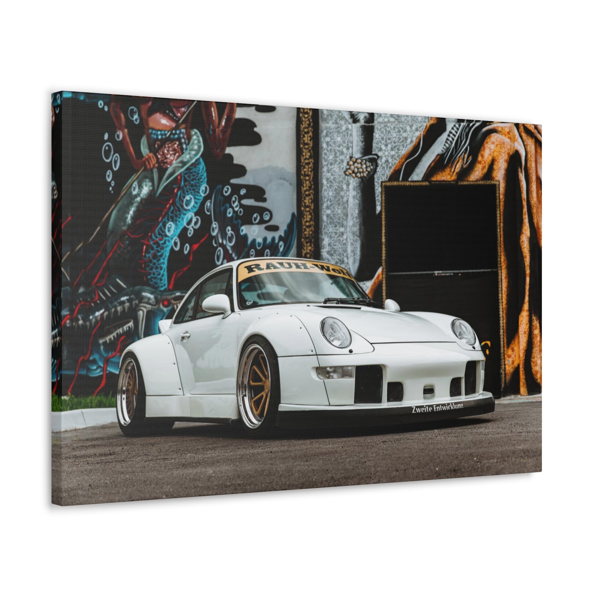 RWB Porsche In Miami - Canvas