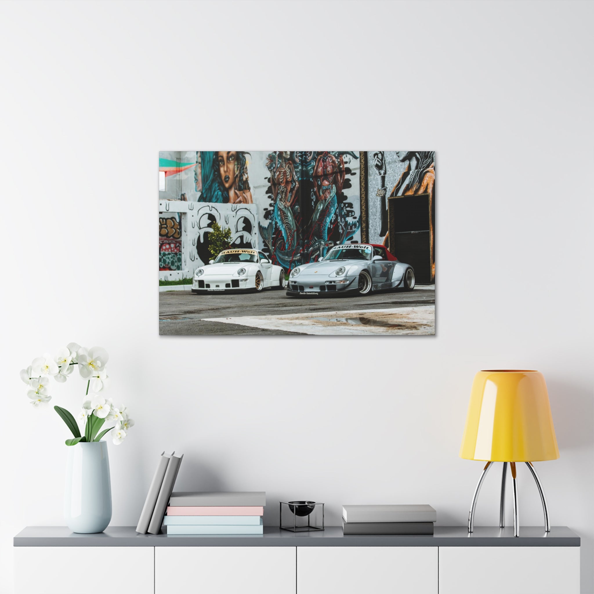 RWB Porsches - Miami - Canvas