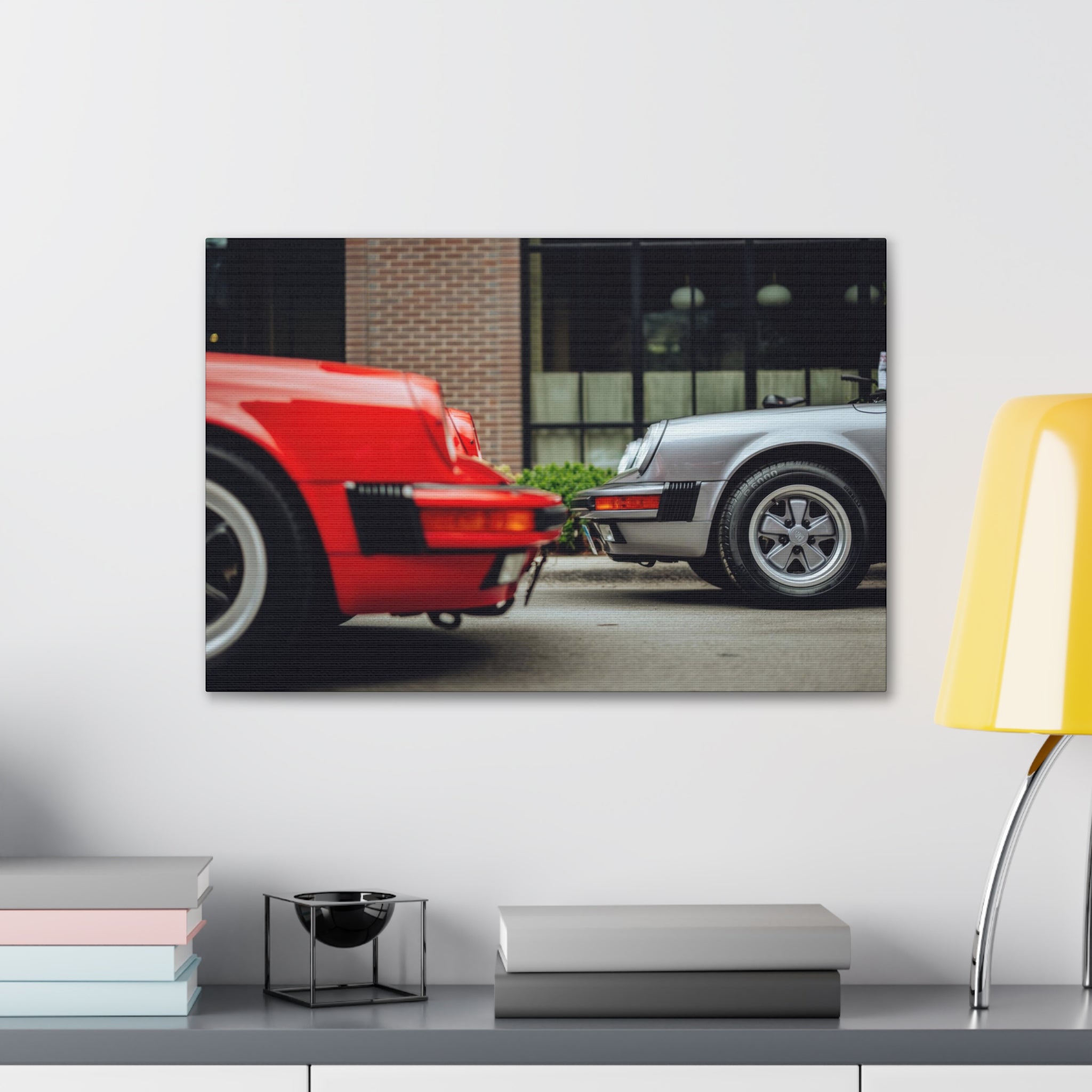 Porsches - Checkeditoutchicago Canvas