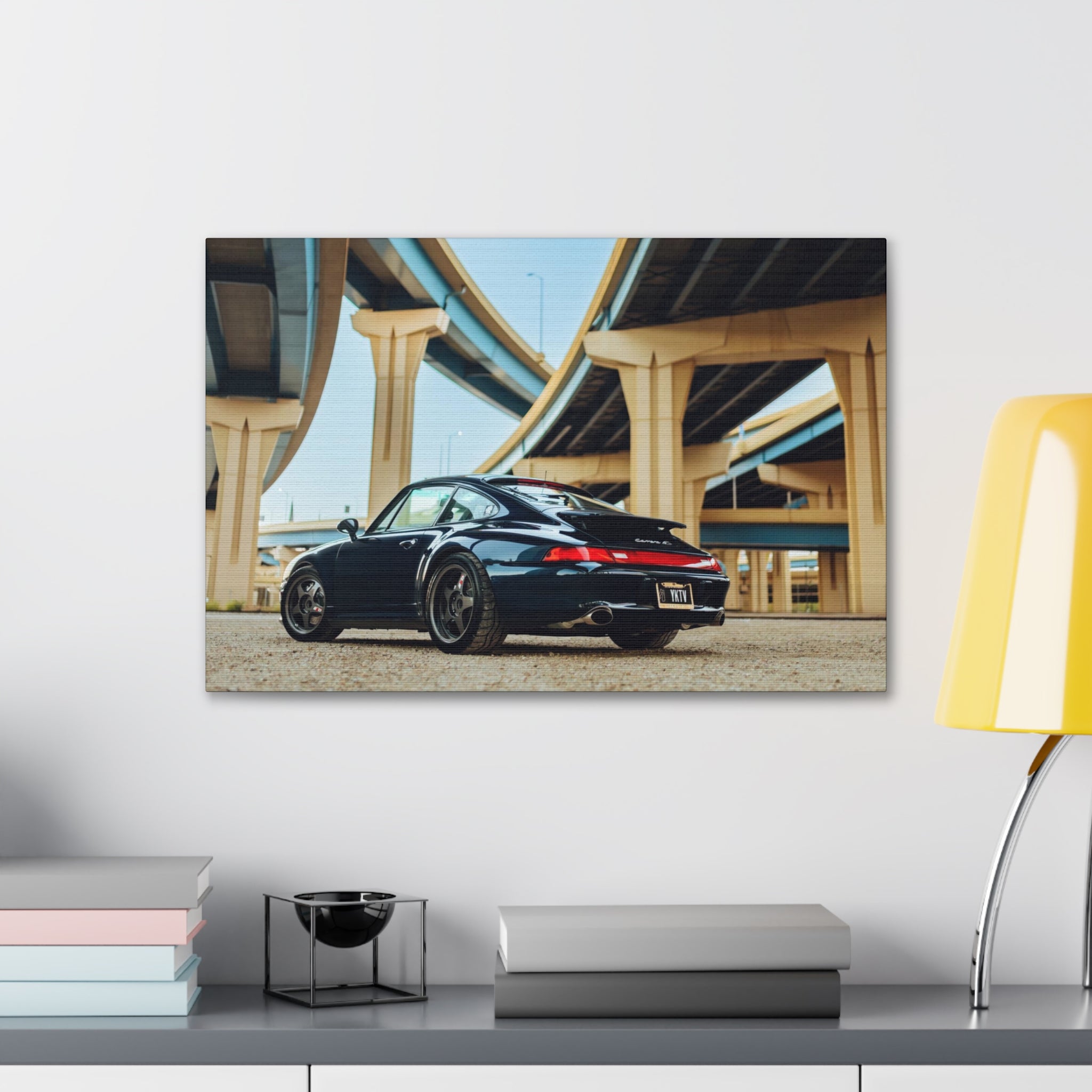 Porsche 993 911 - Downtown MKE Canvas