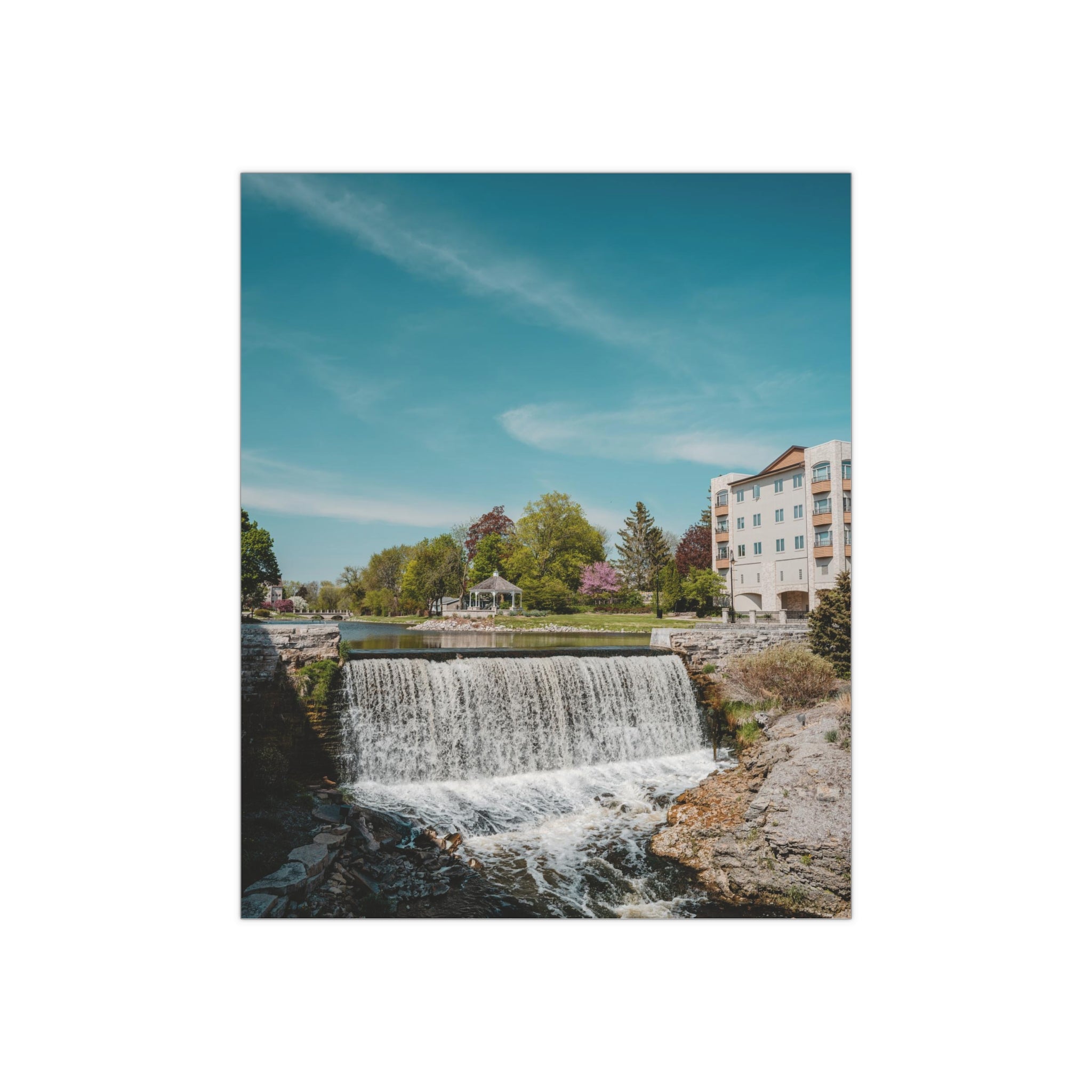 Menomonee Falls, WI Waterfall