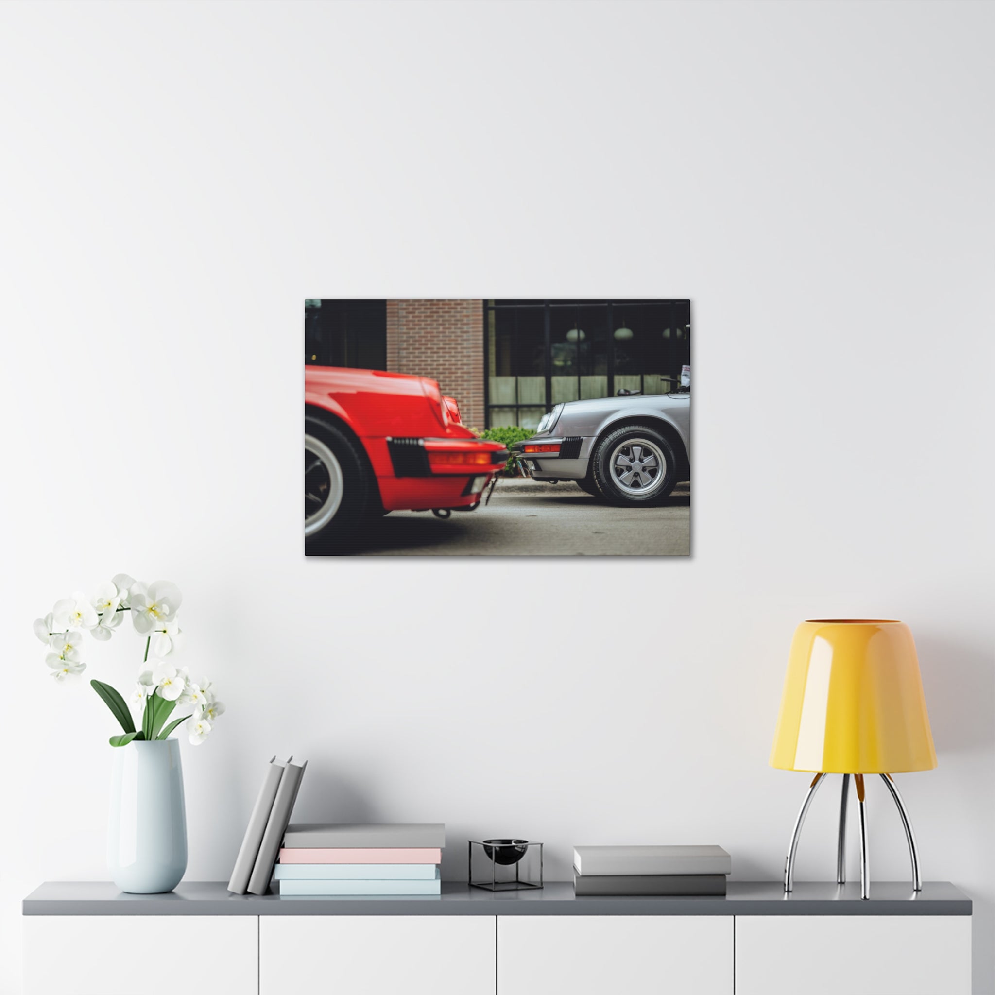 Porsches - Checkeditoutchicago Canvas