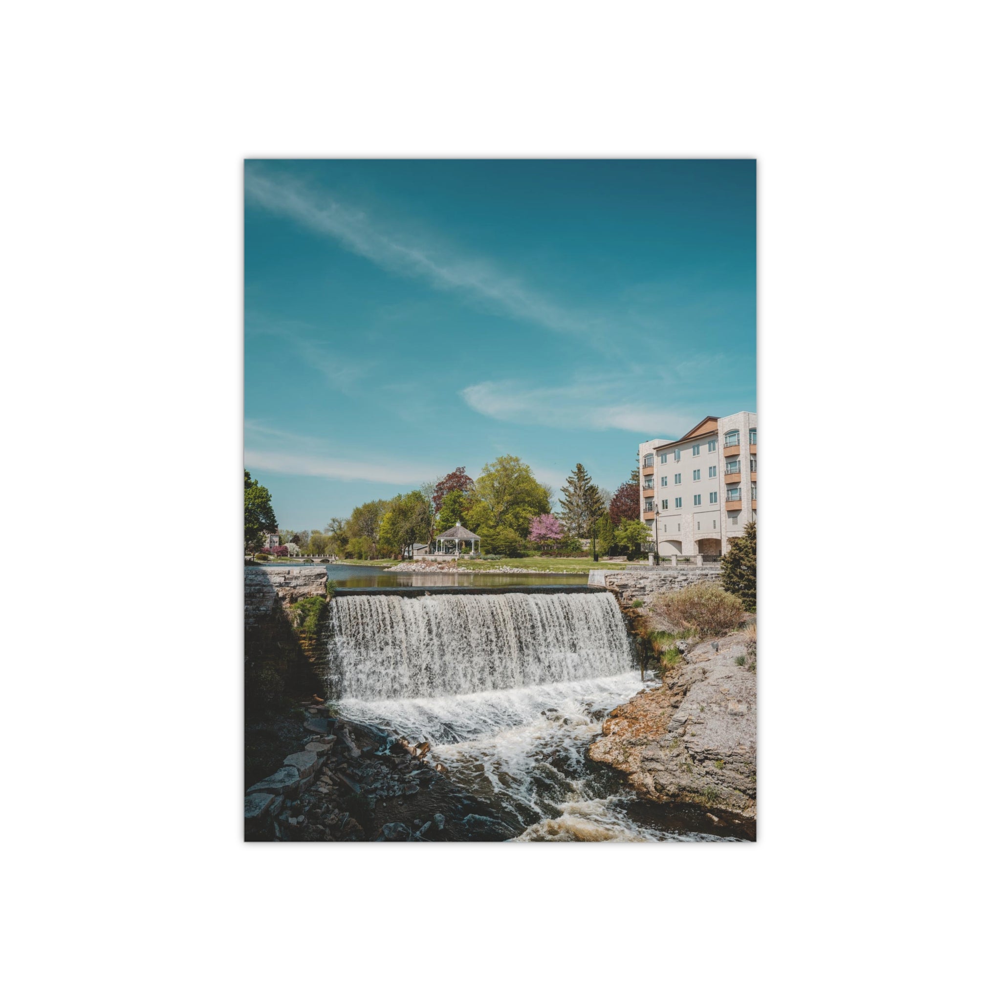 Menomonee Falls, WI Waterfall