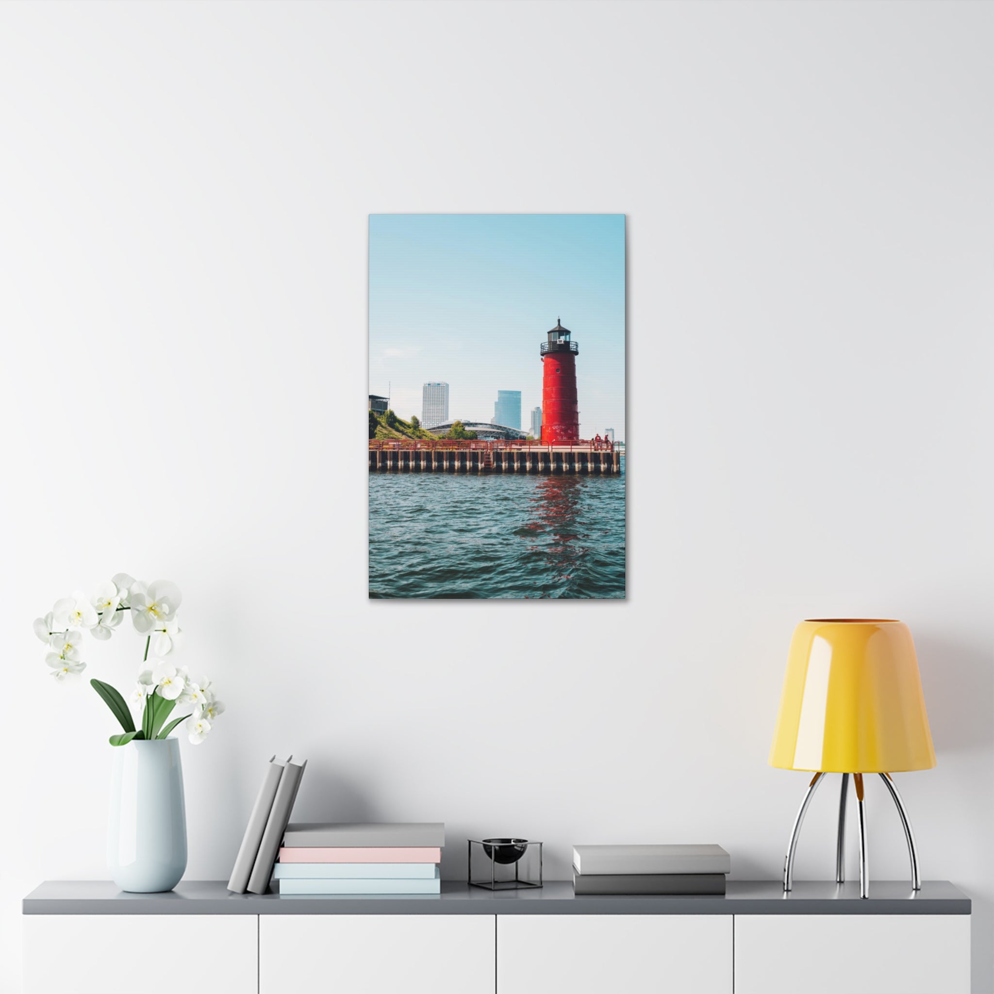 Milwaukee Pierhead Lighthouse Canvas