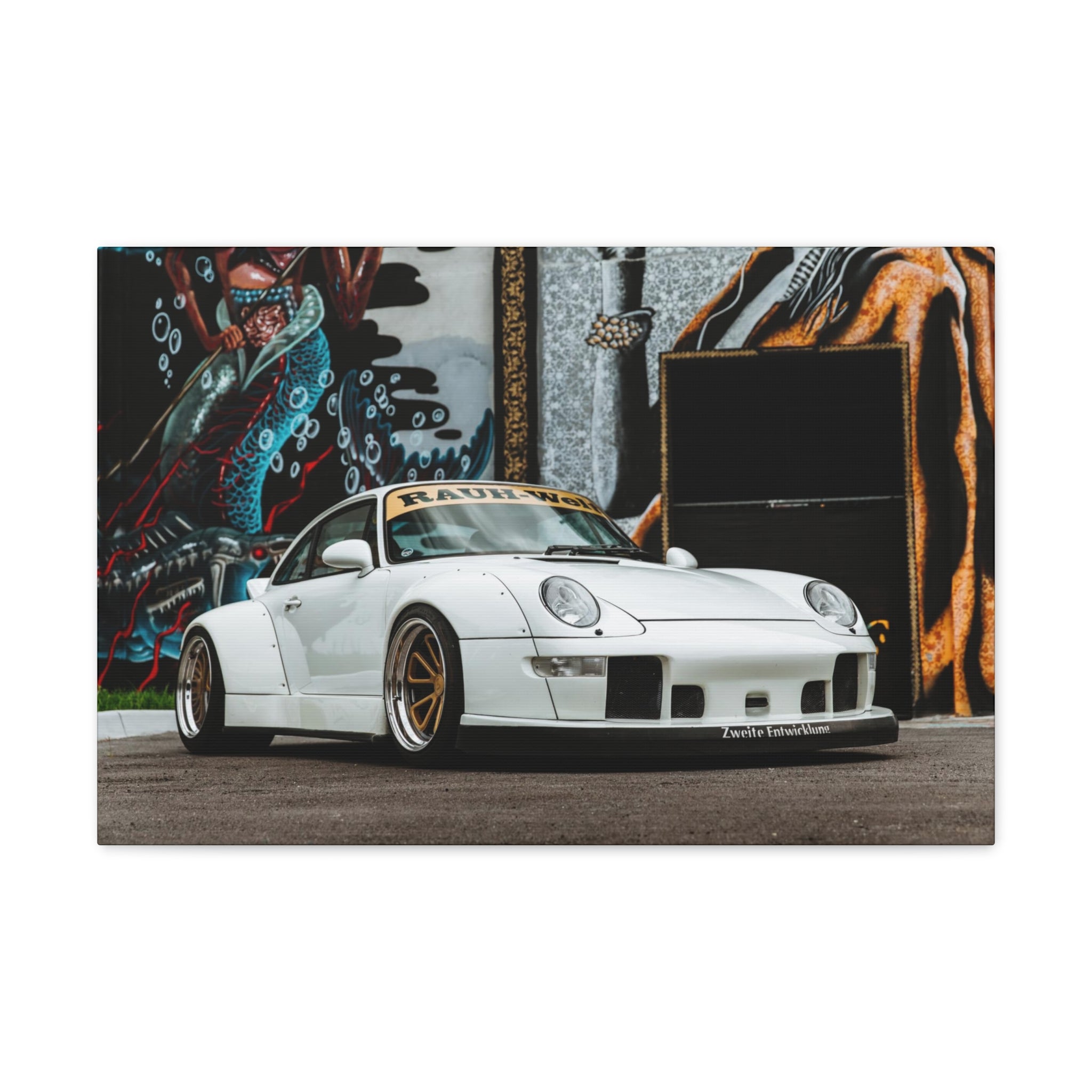 RWB Porsche In Miami - Canvas