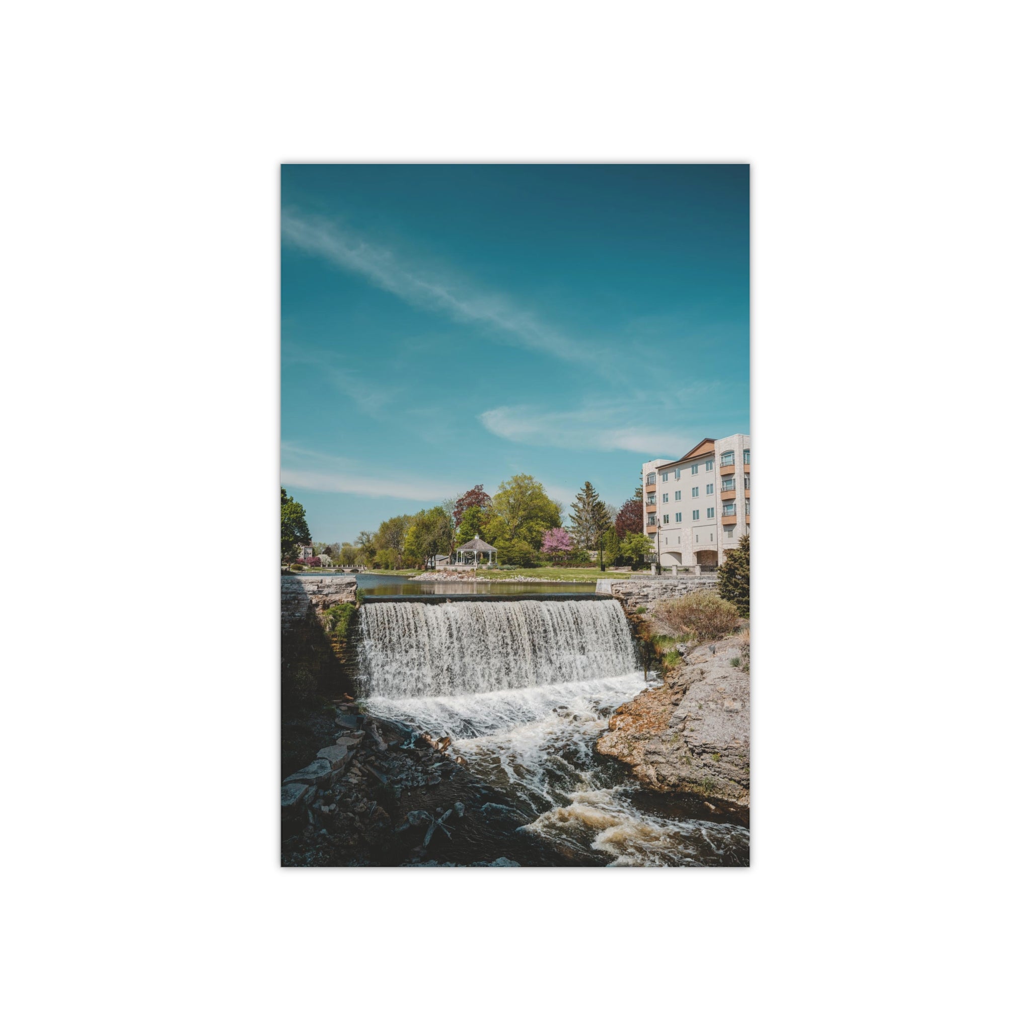 Menomonee Falls, WI Waterfall