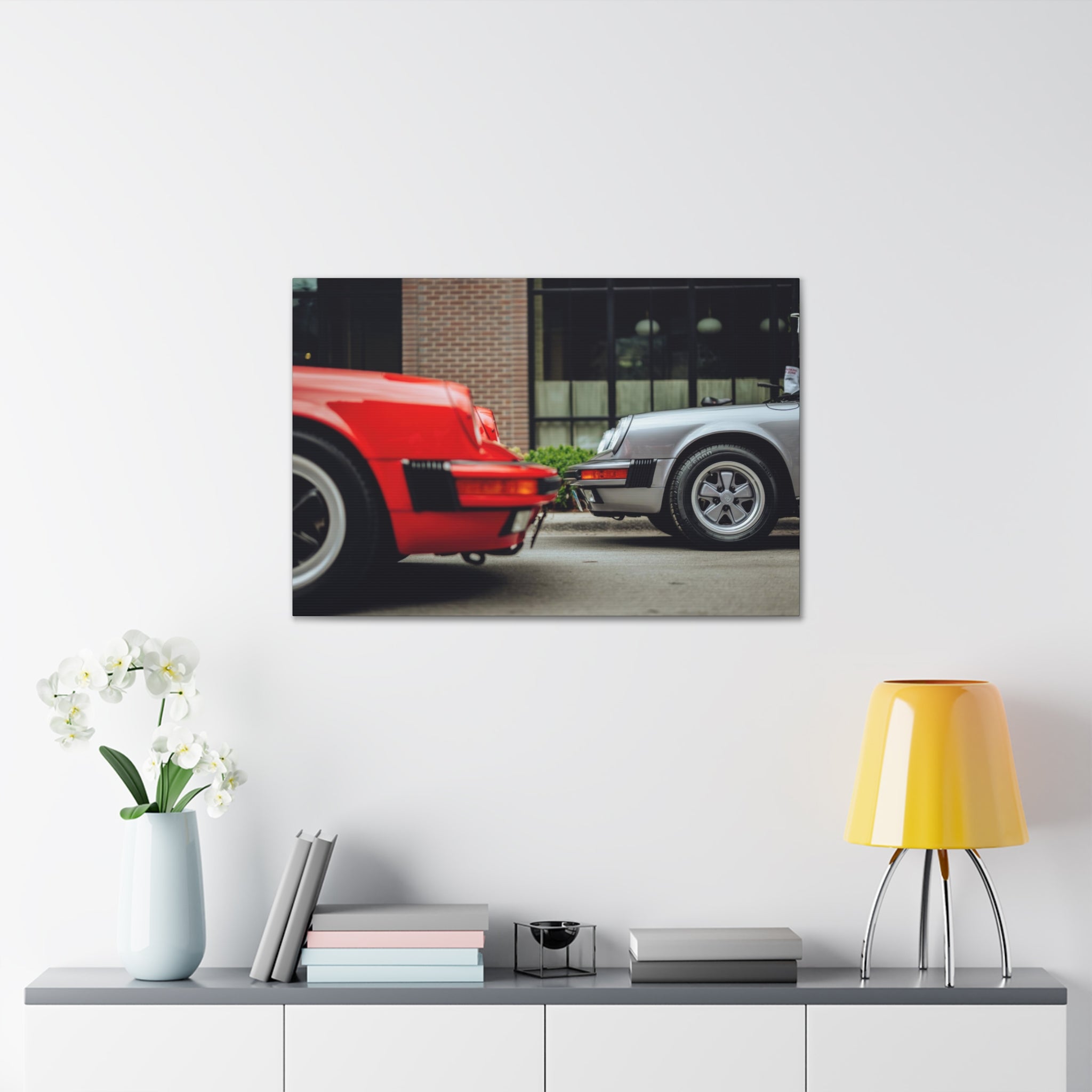 Porsches - Checkeditoutchicago Canvas