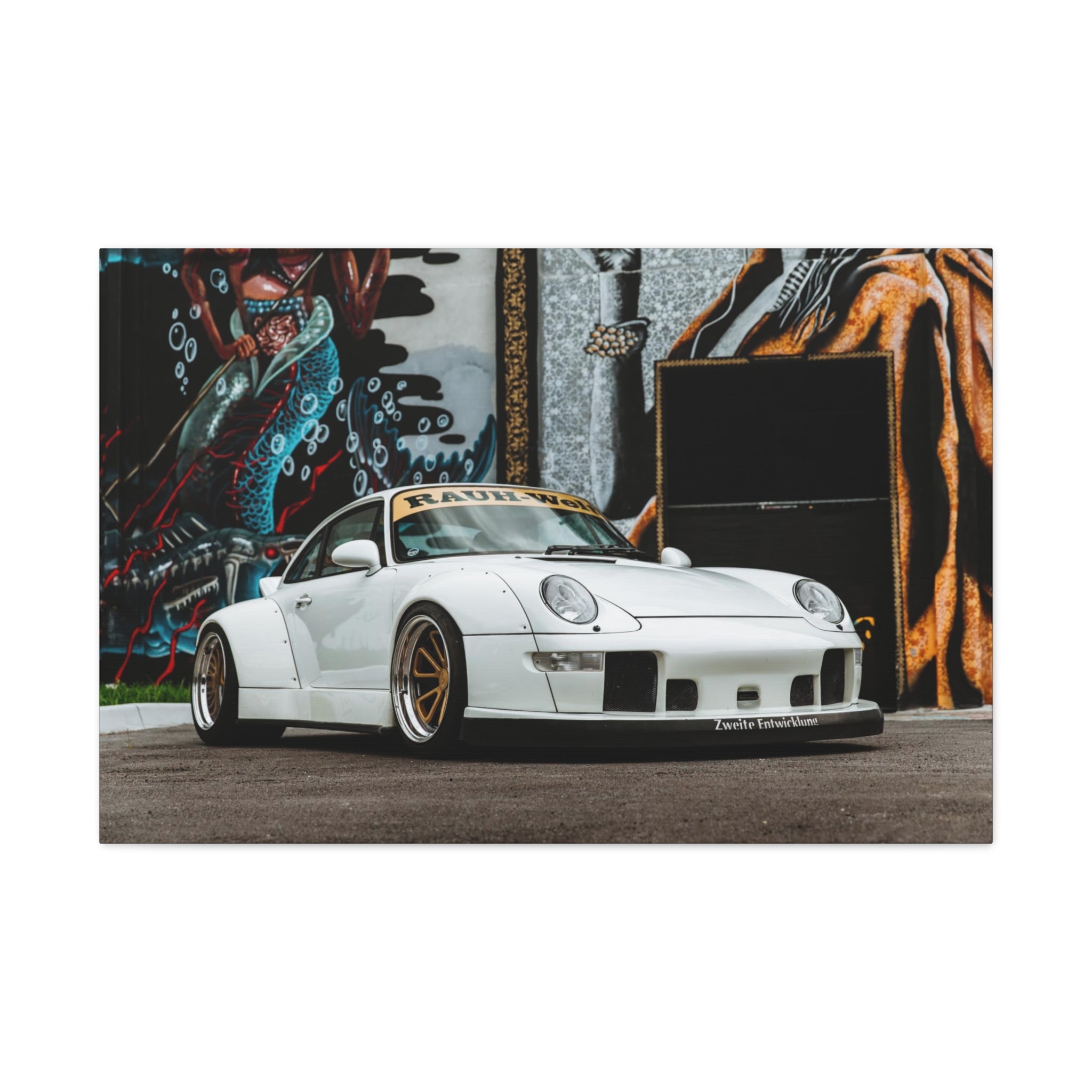 RWB Porsche In Miami - Canvas