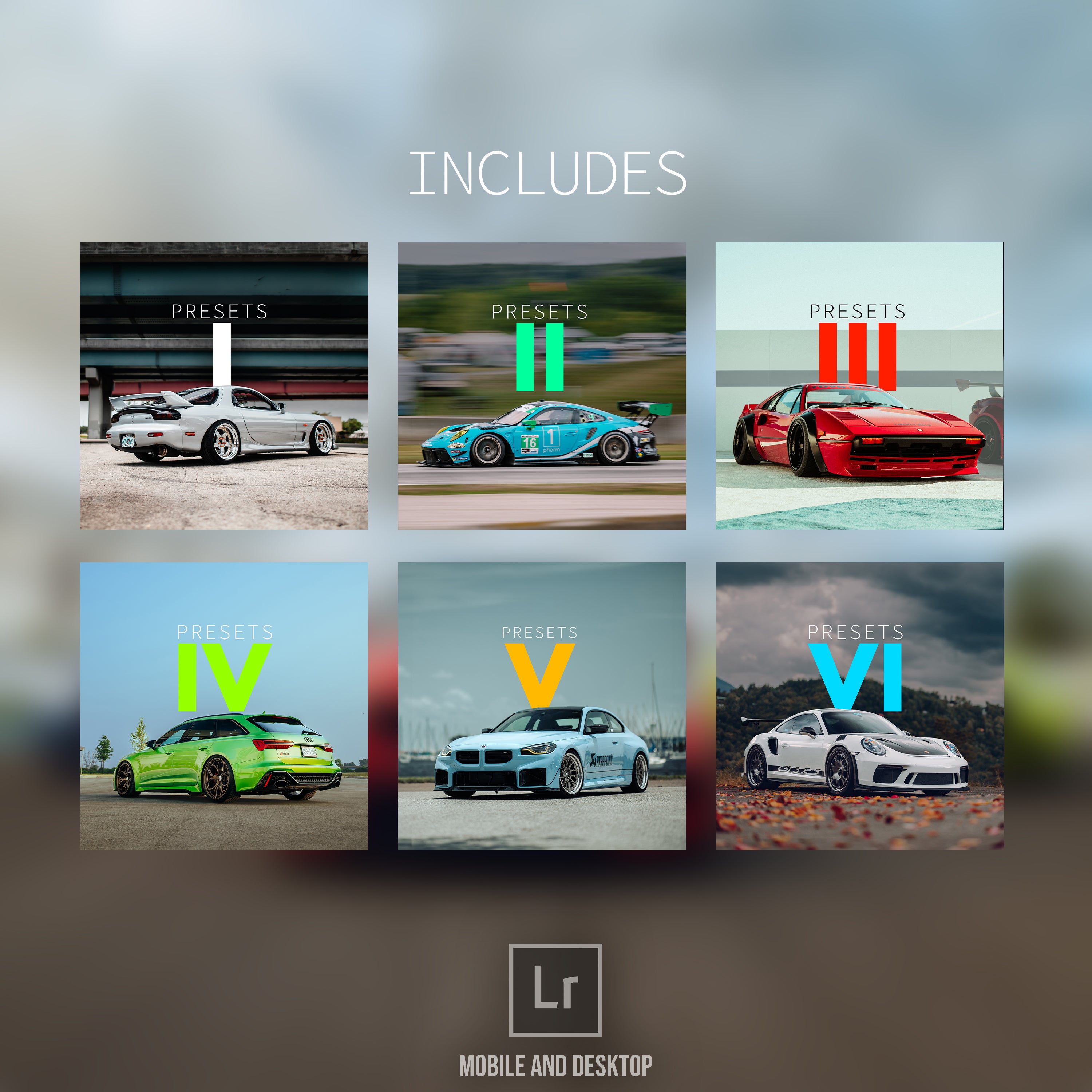 Master Collection - Doyster Media Automotive Lightroom Presets