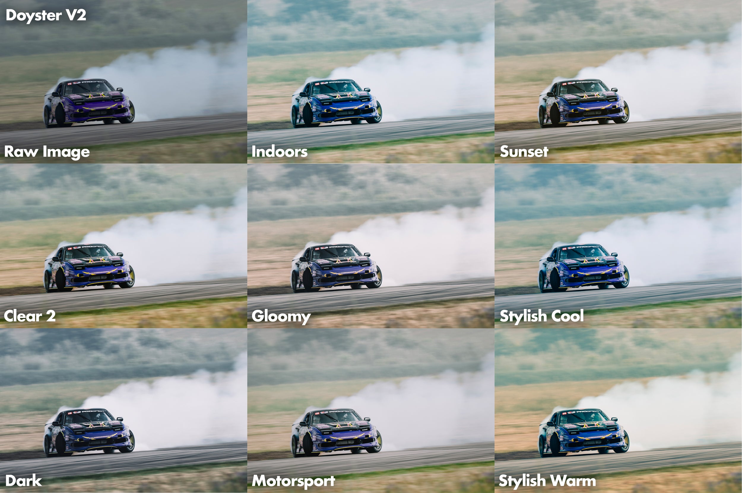 Master Collection - Doyster Media Automotive Lightroom Presets