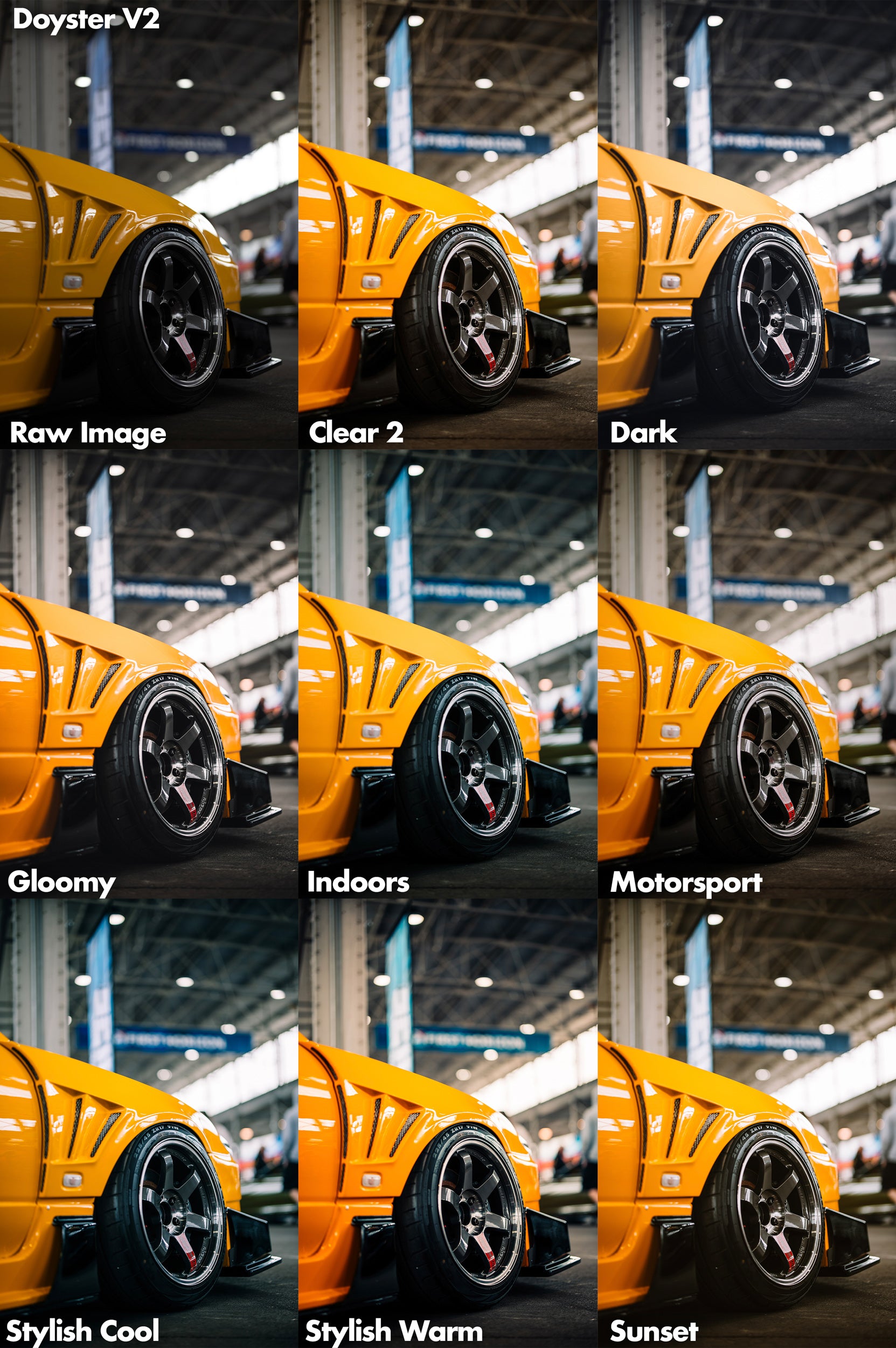 Master Collection - Doyster Media Automotive Lightroom Presets